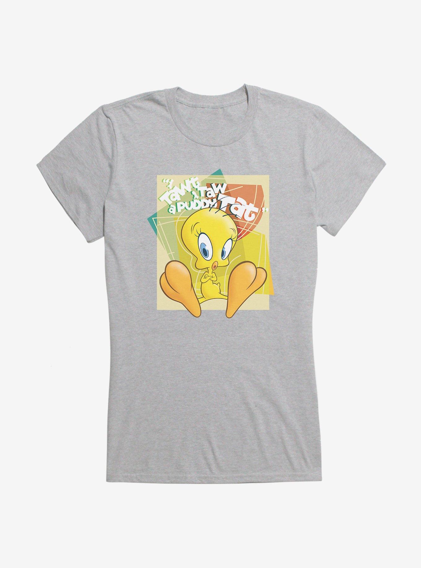 Looney Tunes Tweety Bird Taw A Puddy Tat Girls T-Shirt, , hi-res