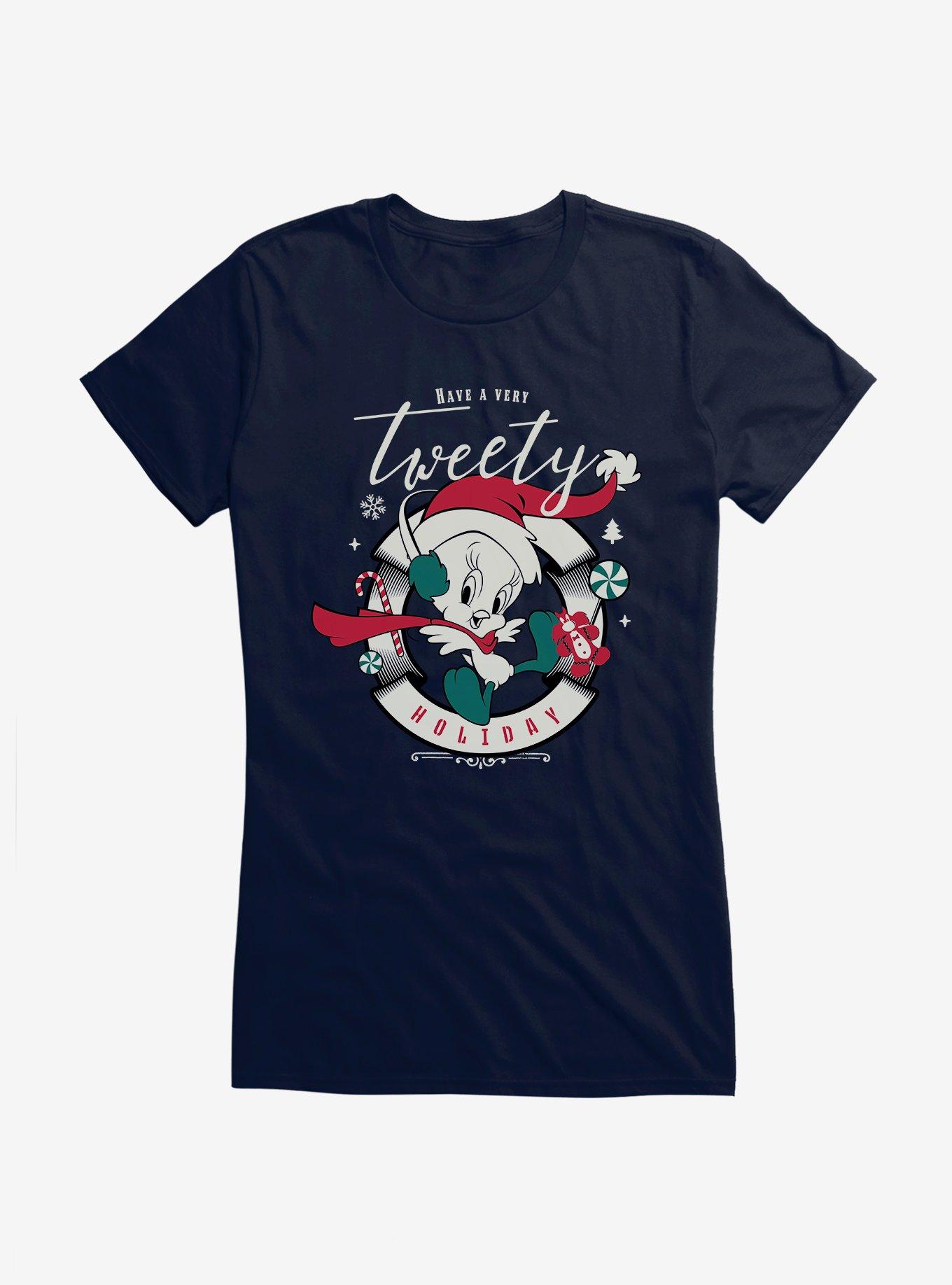 Looney Tunes Tweety Holiday Girls T-Shirt