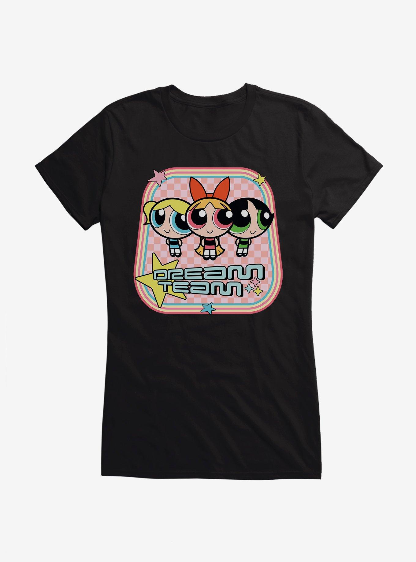 Powerpuff Girls Dream Team Girls T-Shirt, BLACK, hi-res