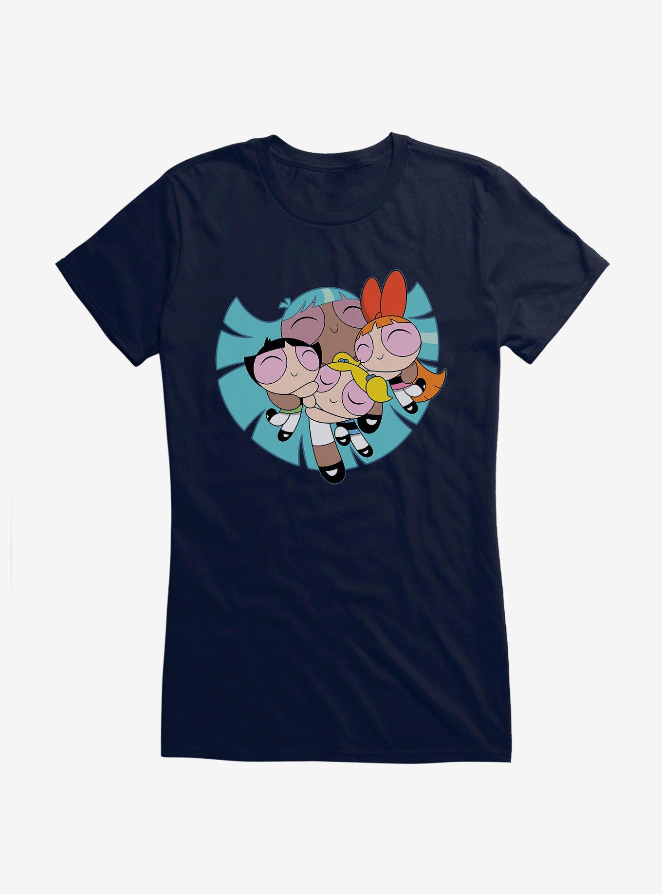 Powerpuff Girls Group Hug Girls T-Shirt