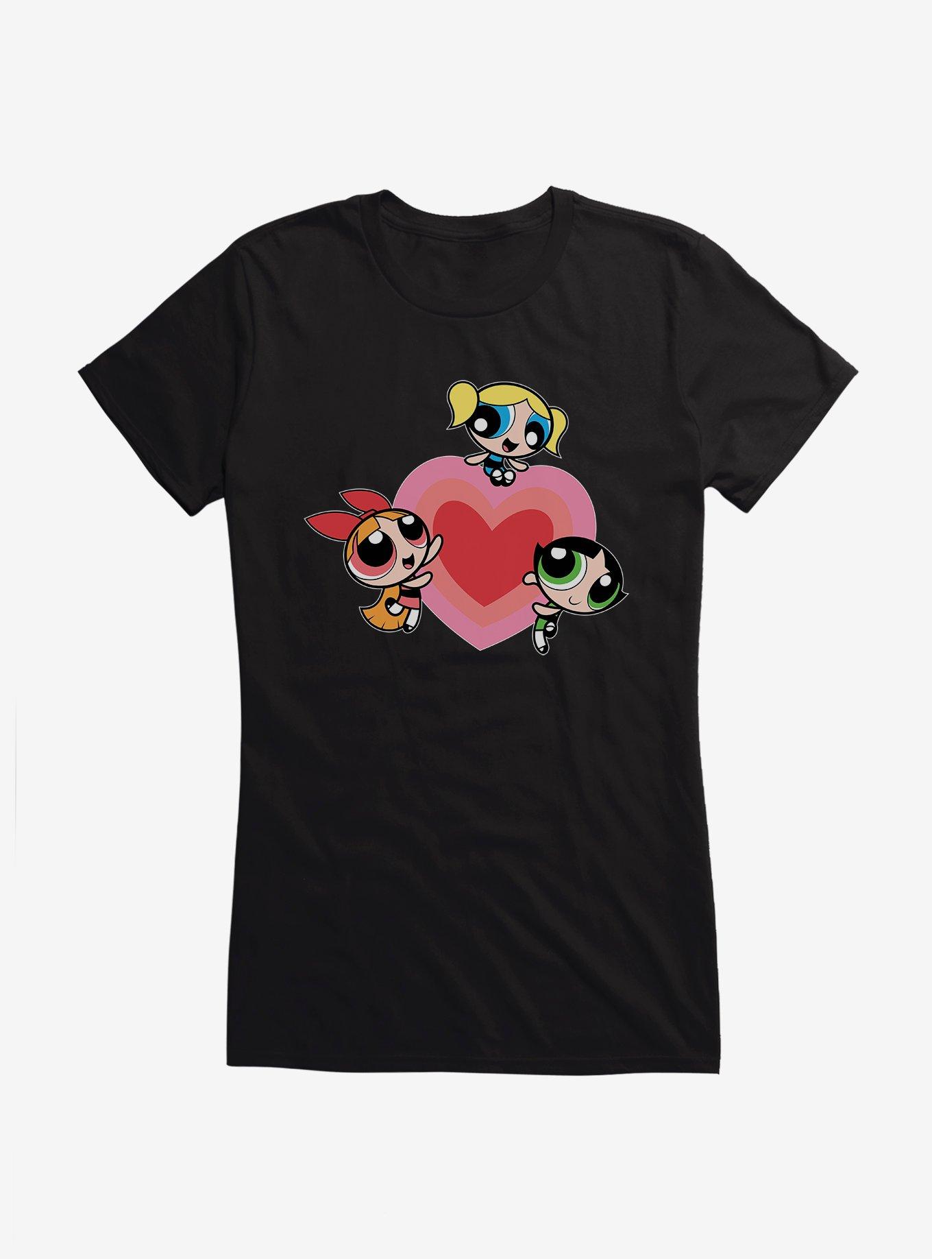 Powerpuff Girls Heart Glow T-Shirt