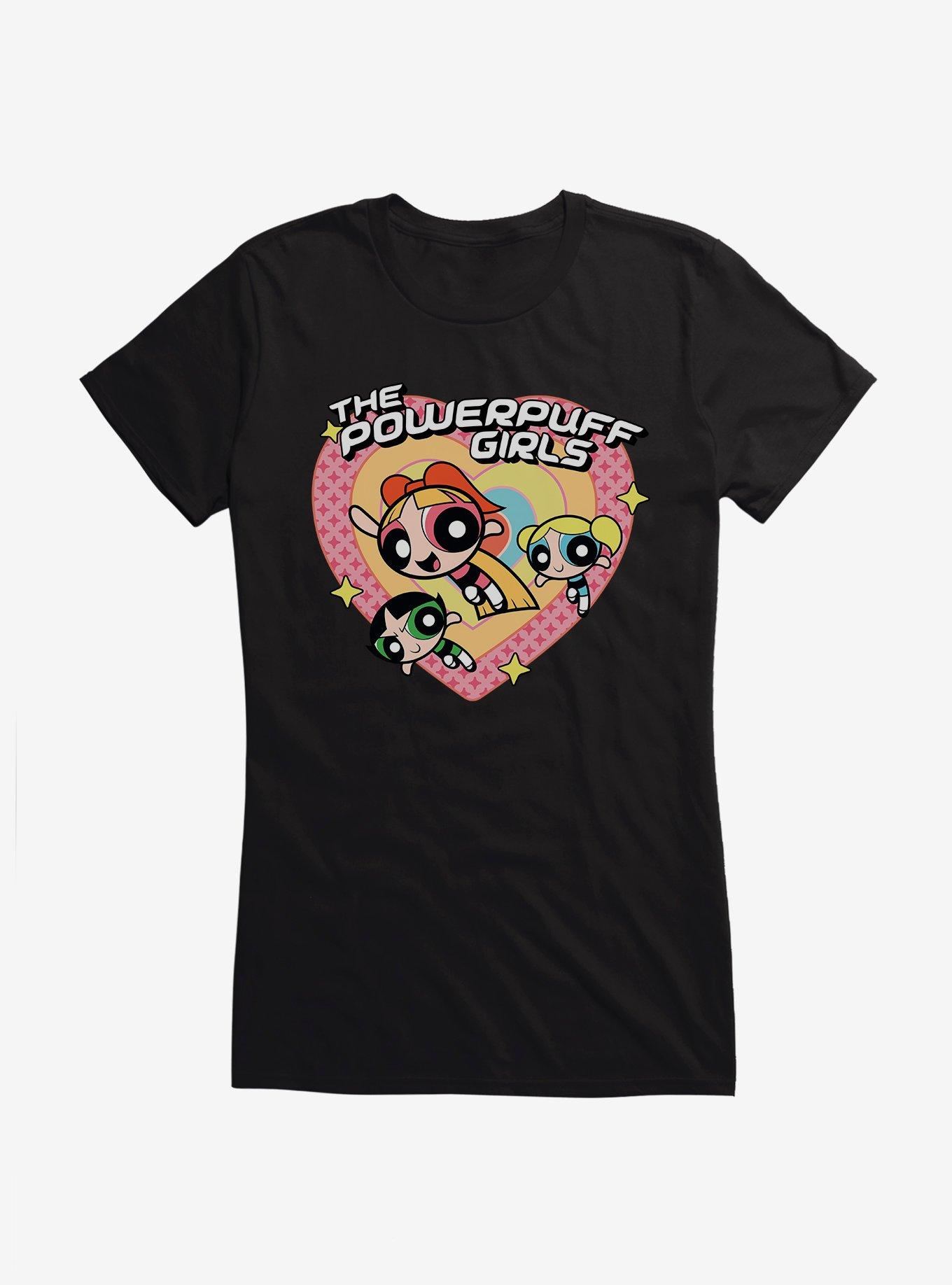 Powerpuff Girls Heart Team Girls T-Shirt, , hi-res