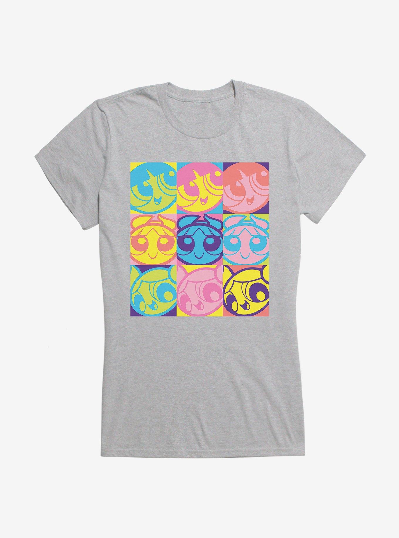 Powerpuff Girls Square Poses Girls T-Shirt