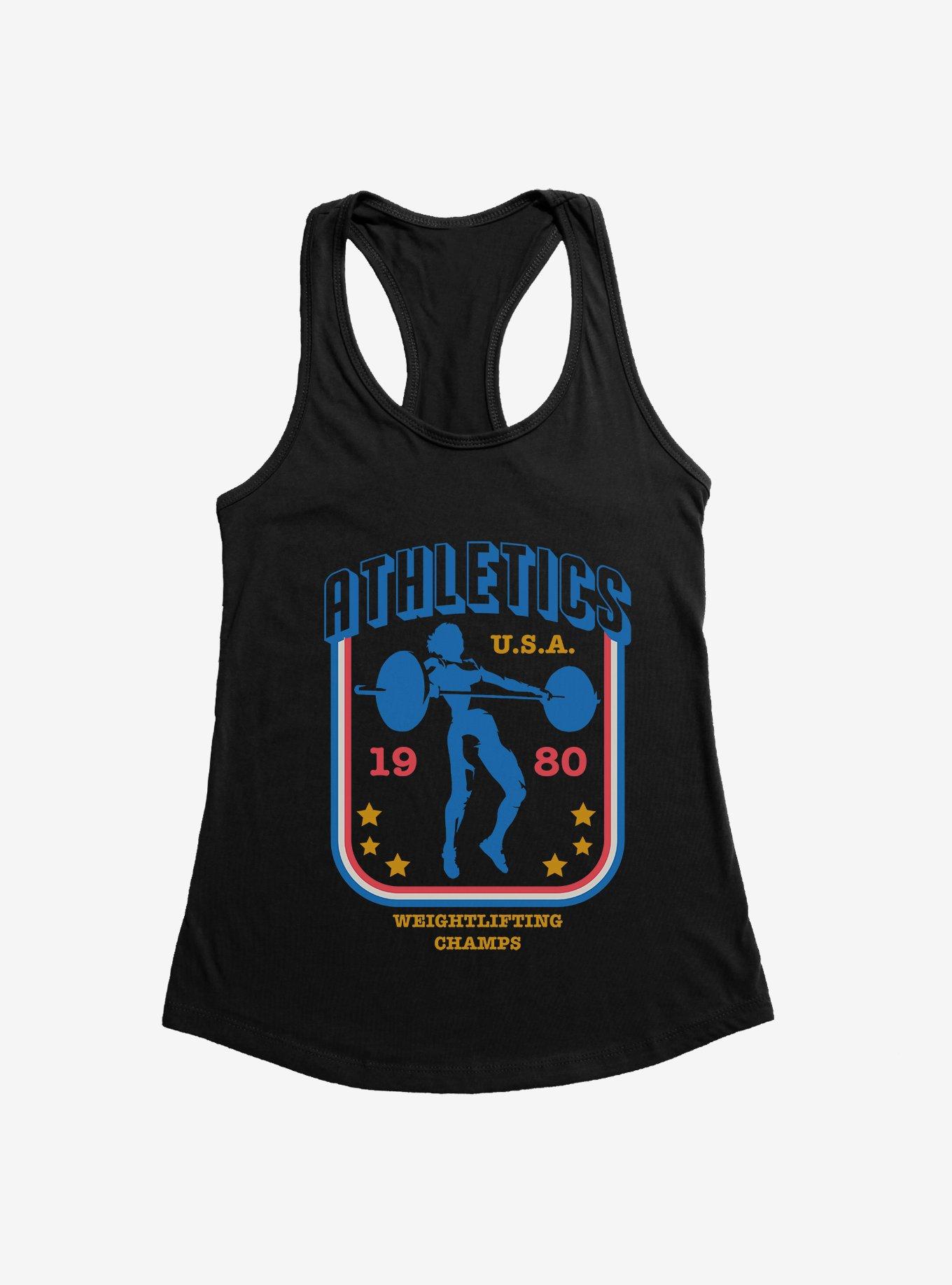 Olympic Weightlifting Champs 1980 USA Girls Tank