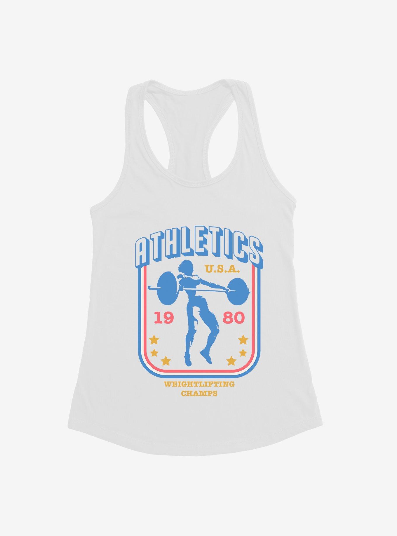 Olympic Weightlifting Champs 1980 USA Girls Tank, , hi-res