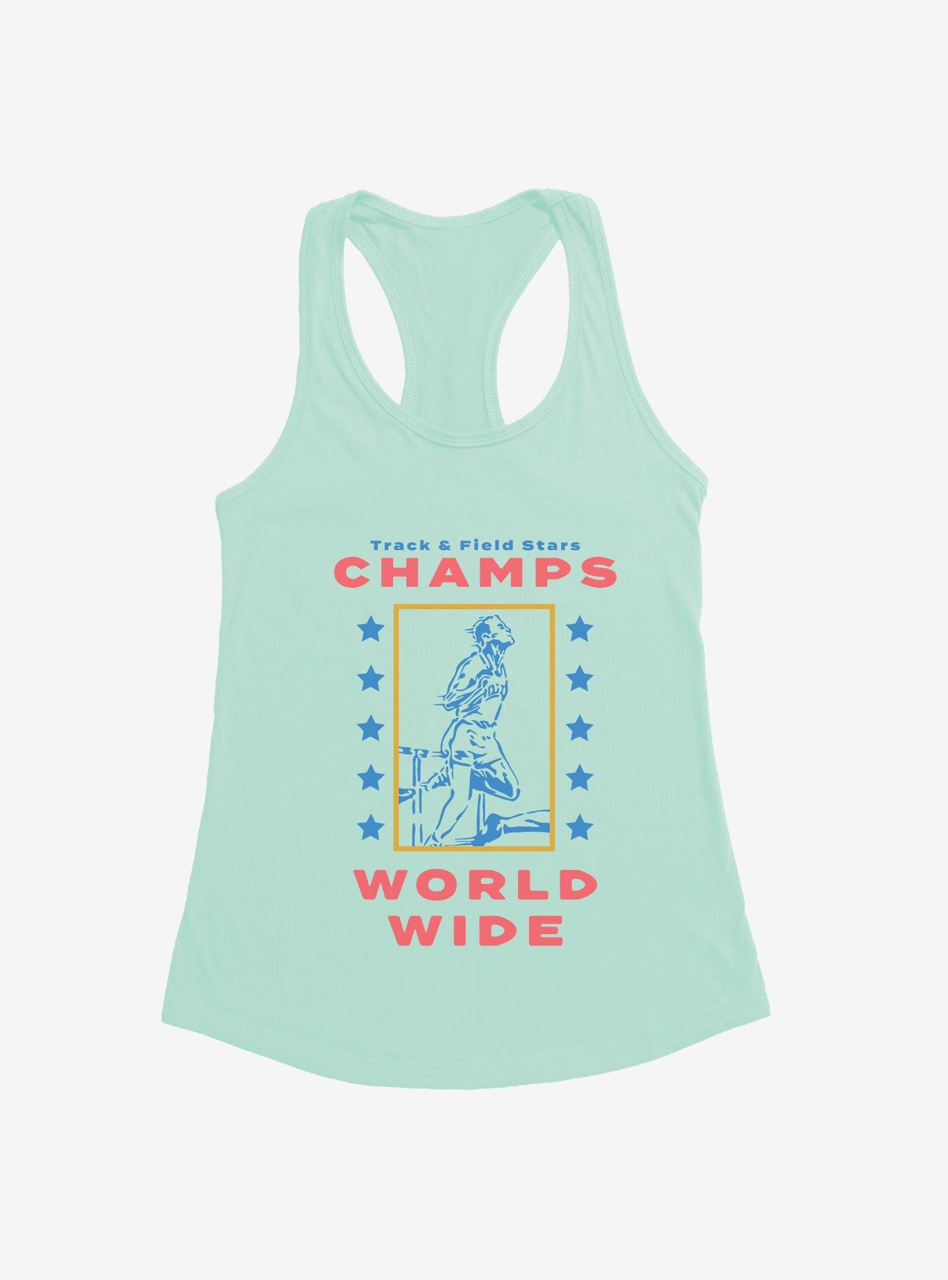Olympic Track & Field Stars Champs Worldwide Girls Tank, MINT, hi-res