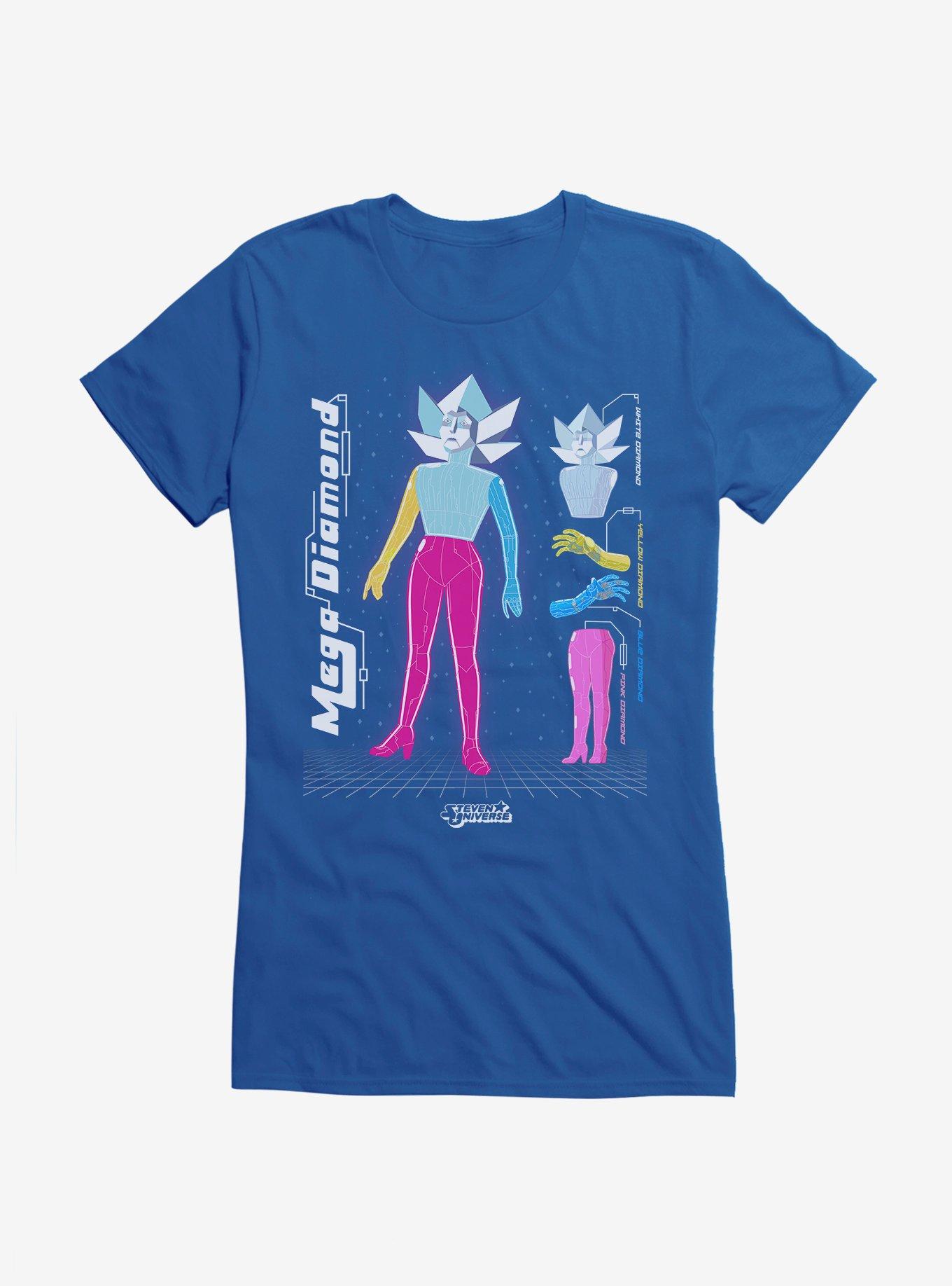 Steven Universe Mega Diamond Girls T-Shirt