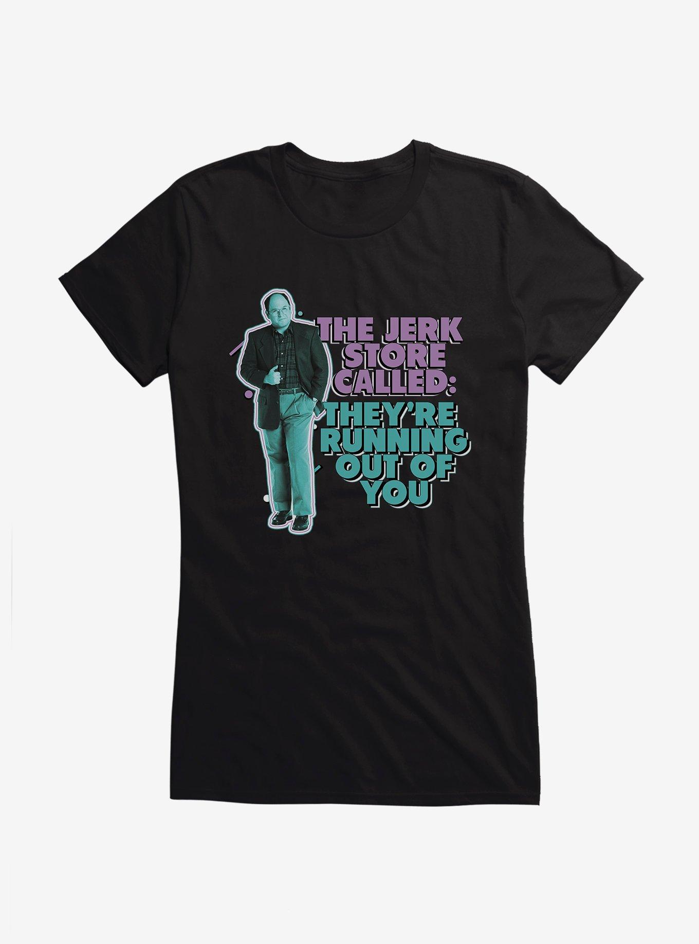 Seinfeld The Jerk Store Called Girls T-Shirt, BLACK, hi-res