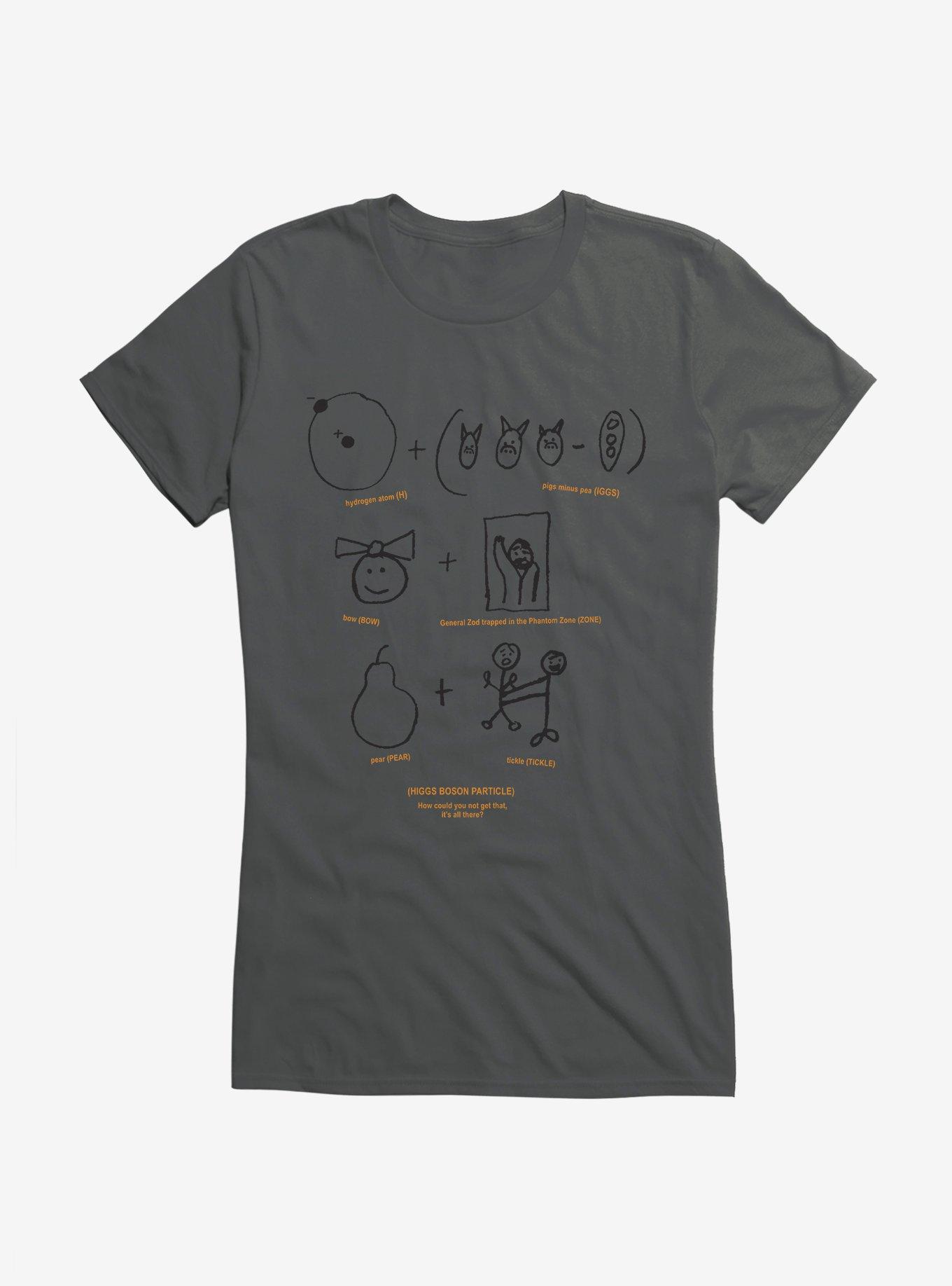 The Big Bang Theory Higgs Boson Particle Girls T-Shirt