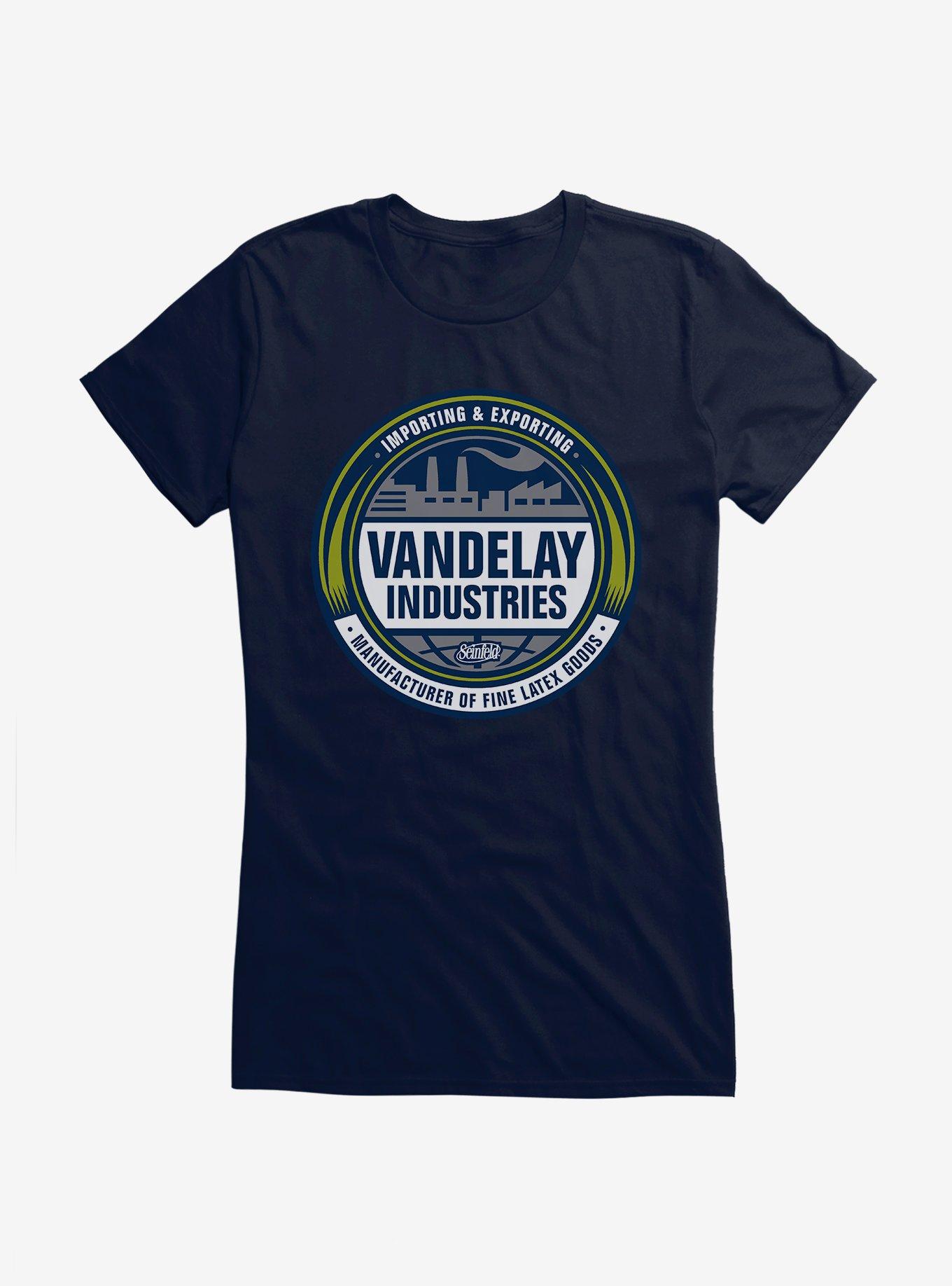 Seinfeld Vandelay Industries Girls T-Shirt, NAVY, hi-res