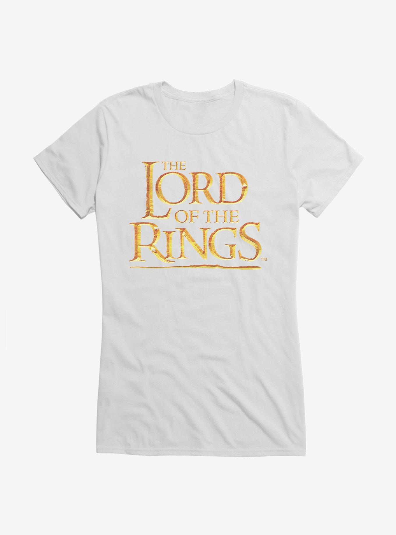 The Lord Of The Rings Title Logo Girls T-Shirt