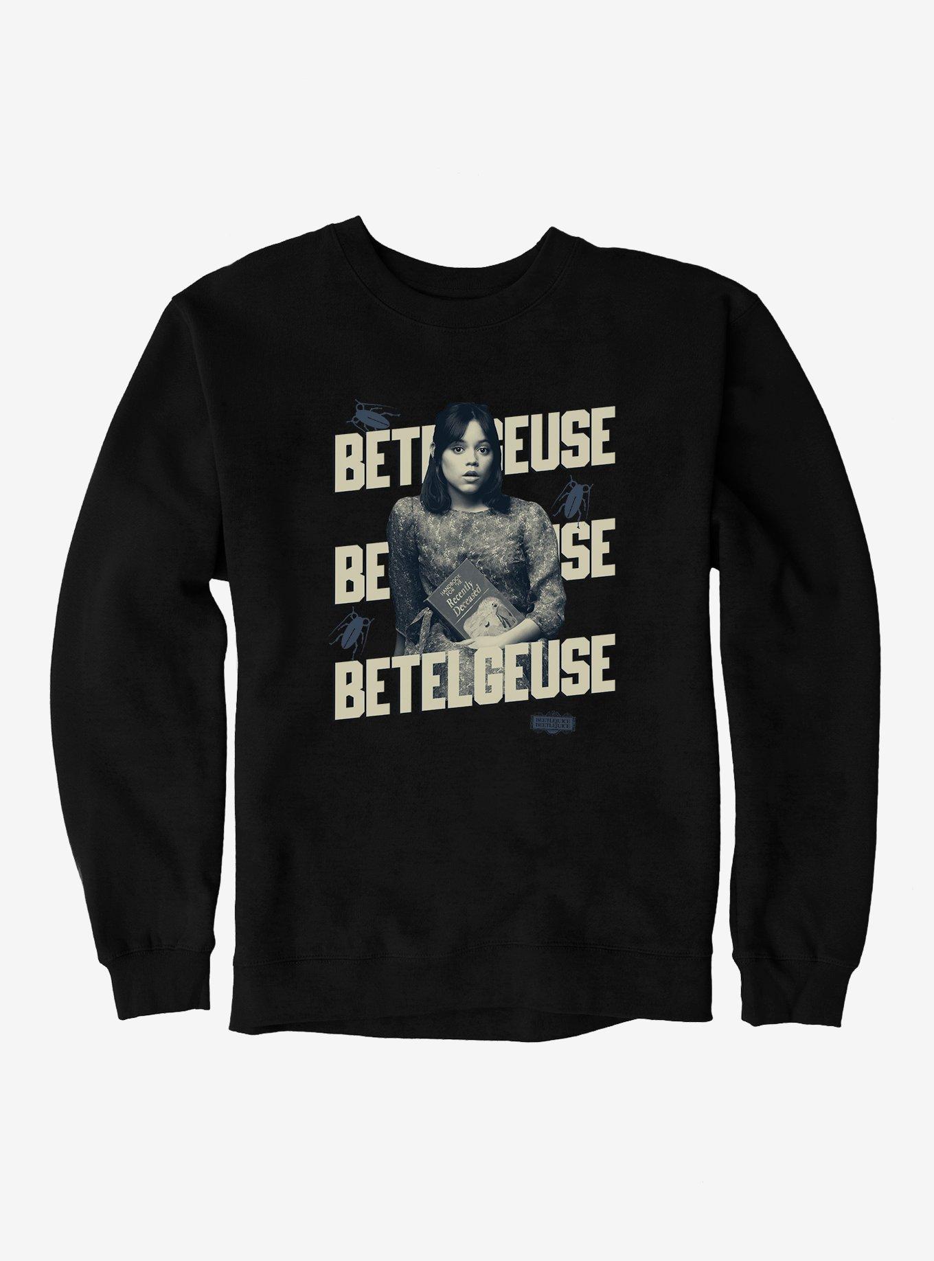 Beetlejuice 2 Betelguese Astrid Sweatshirt, BLACK, hi-res