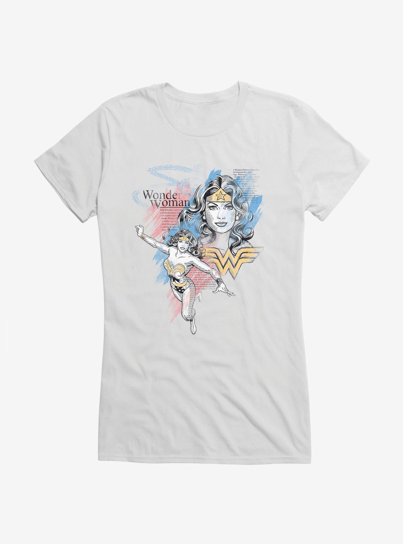 Wonder Woman Classic Shield Girls T-Shirt