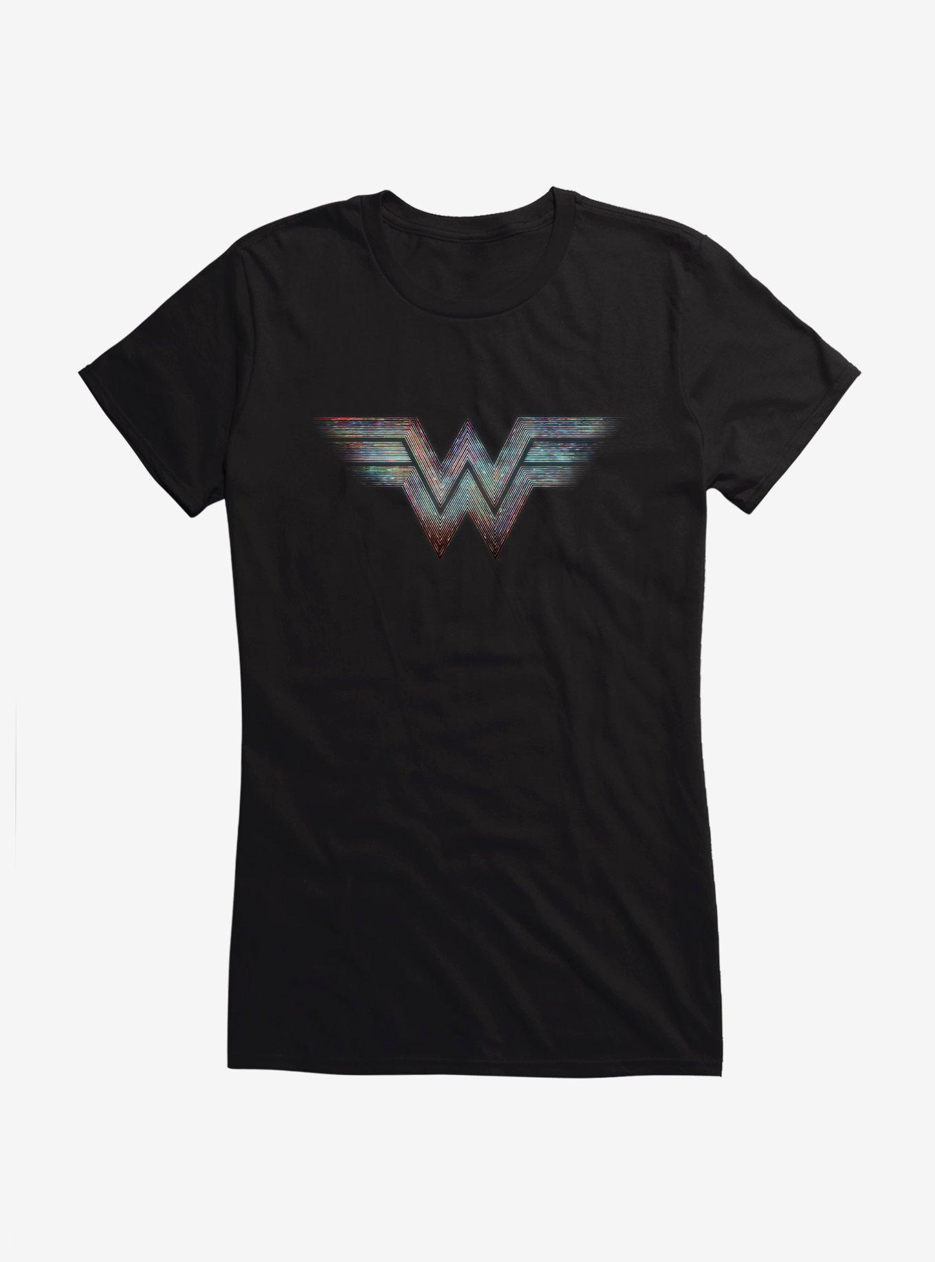 Wonder Woman 1984 Multicolored Logo Girls T-Shirt