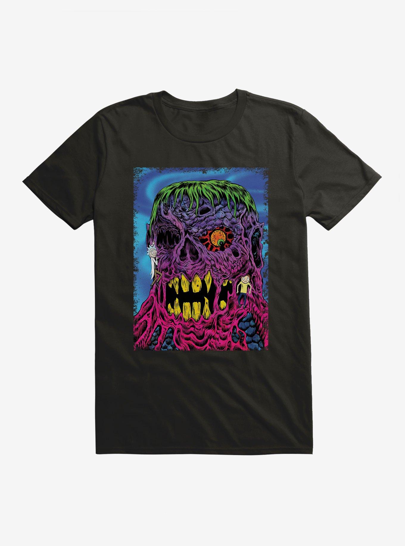 Rick And Morty Neon Monster T-Shirt, , hi-res