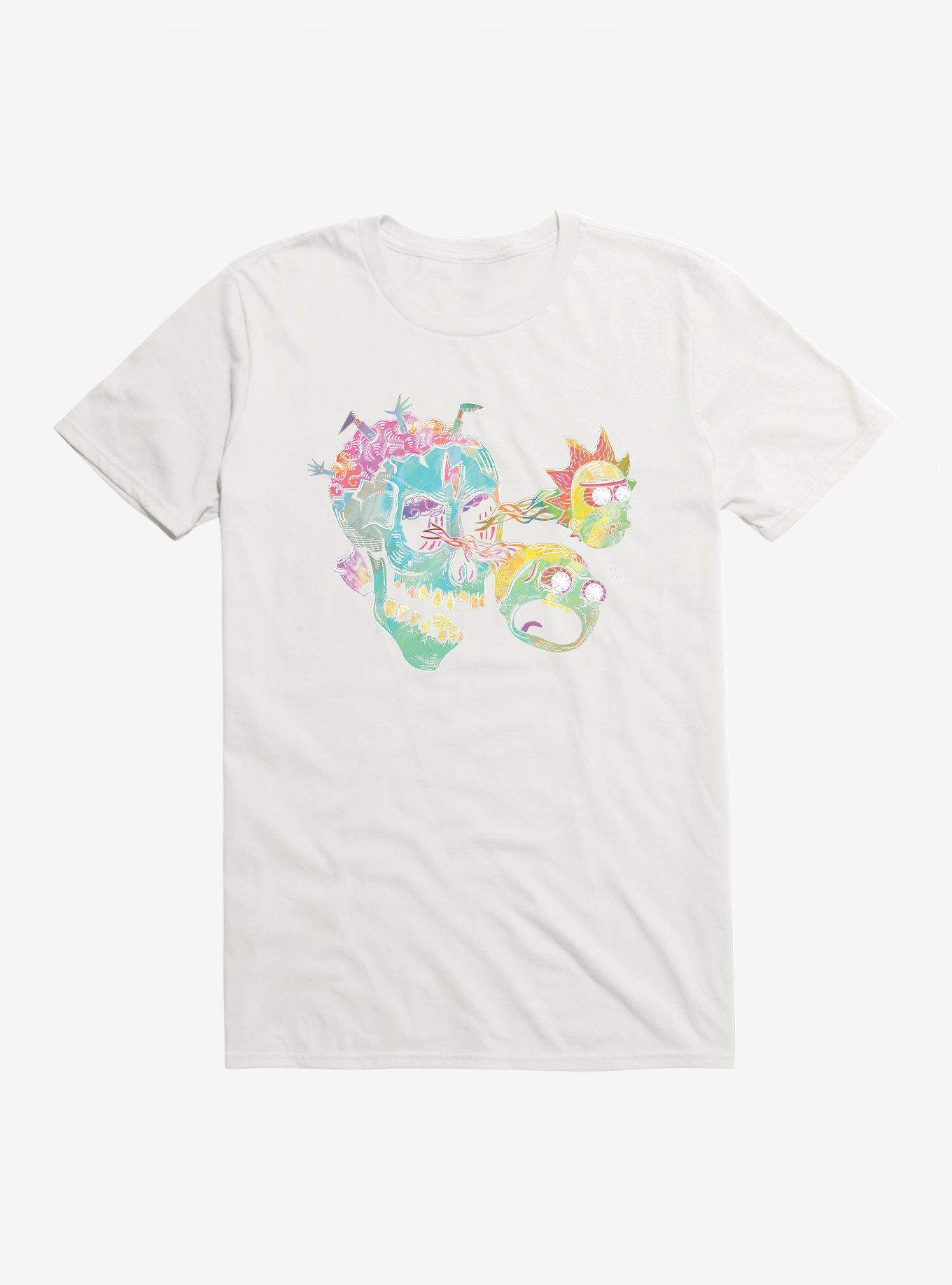 Rick And Morty Skull Eyes T-Shirt, , hi-res