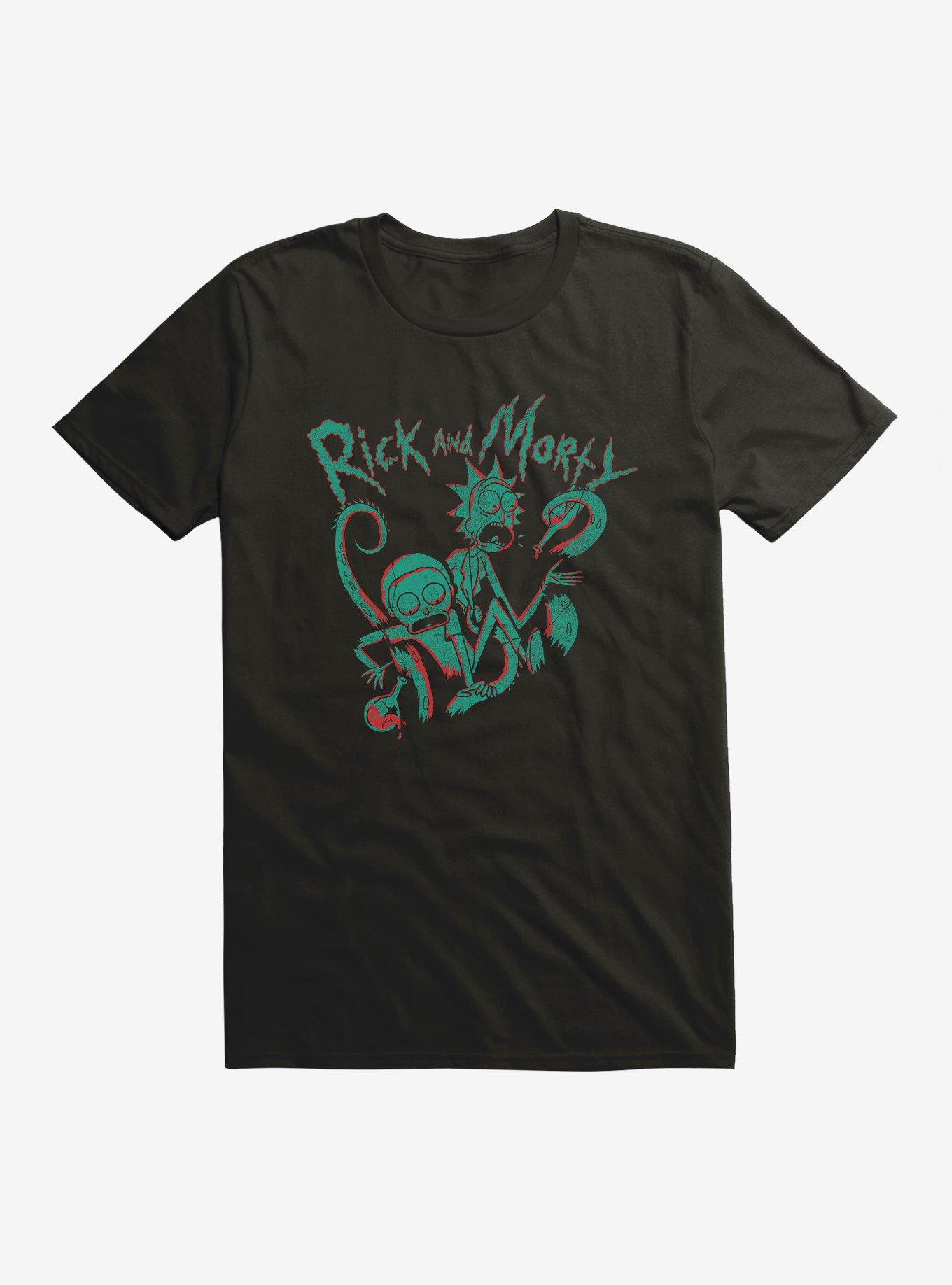 Rick And Morty Tentacle T-Shirt, , hi-res
