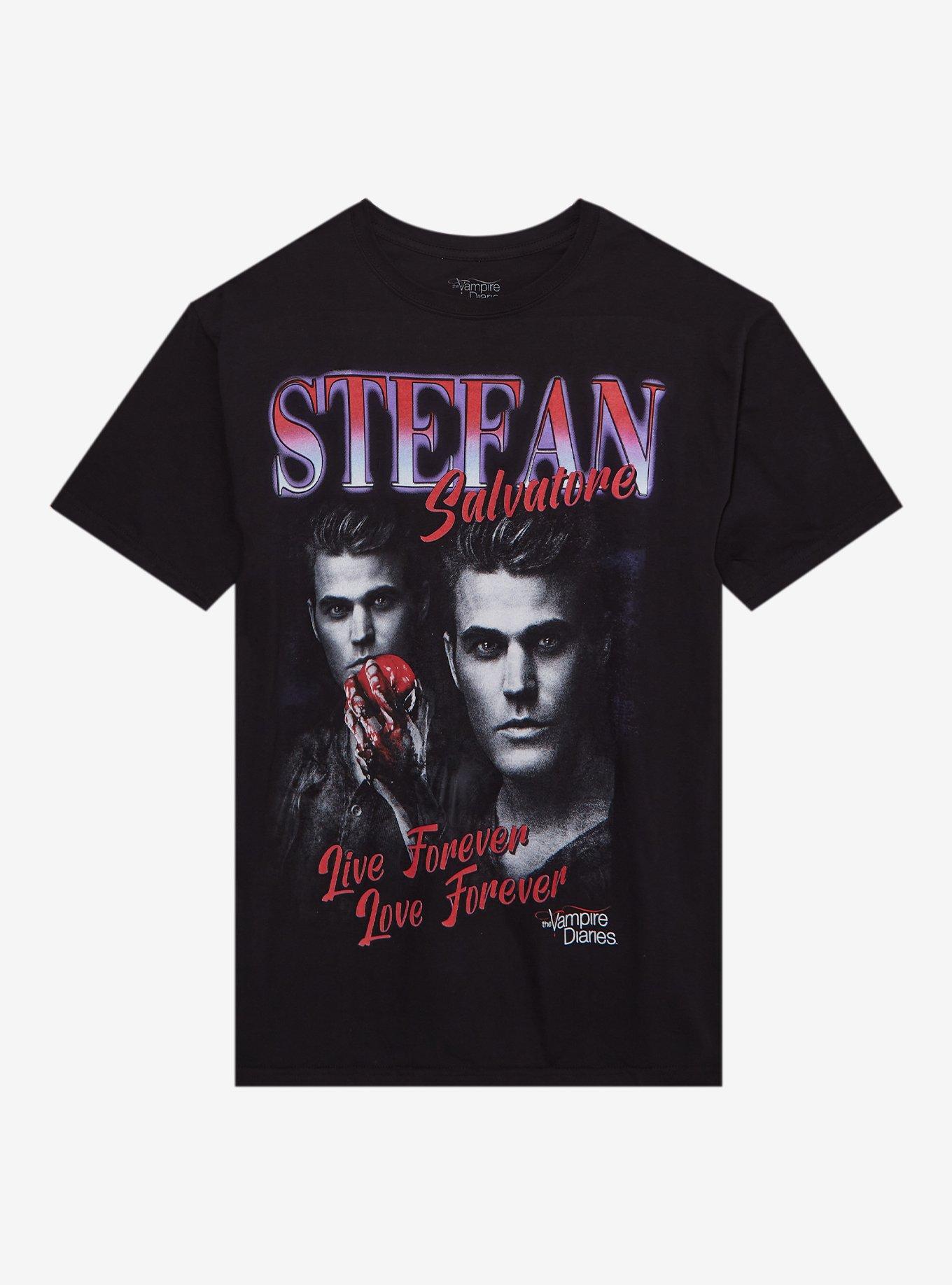 The Vampire Diaries Stefan Salvatore Boyfriend Fit Girls T-Shirt, , hi-res