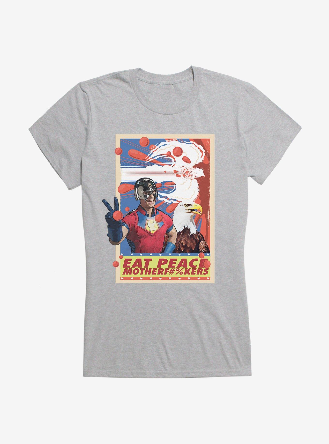 DC Comics Peacemaker Eat Peace Girls T-Shirt, , hi-res