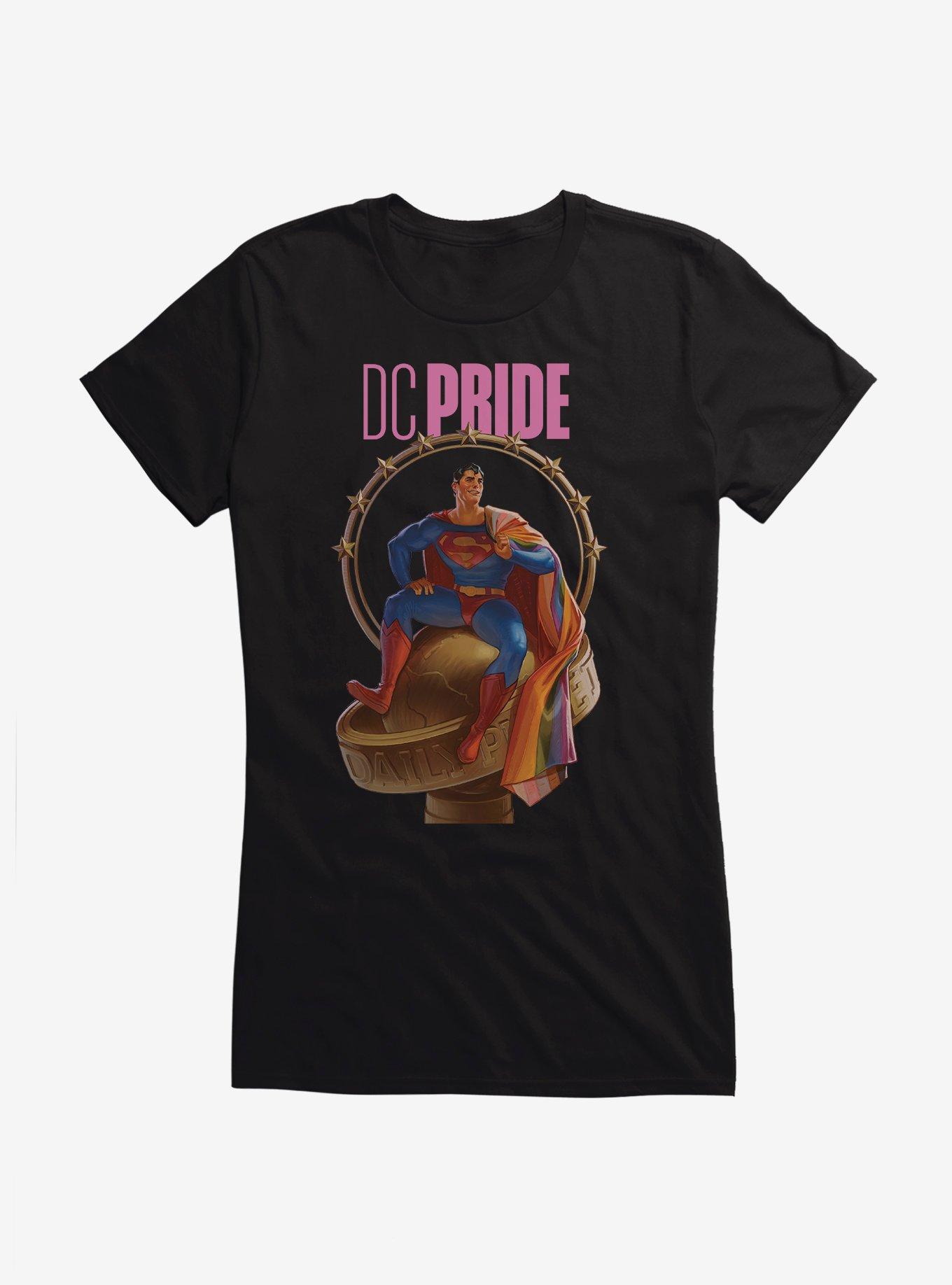 DC Comics Superman Metropolis Pride Girls T-Shirt