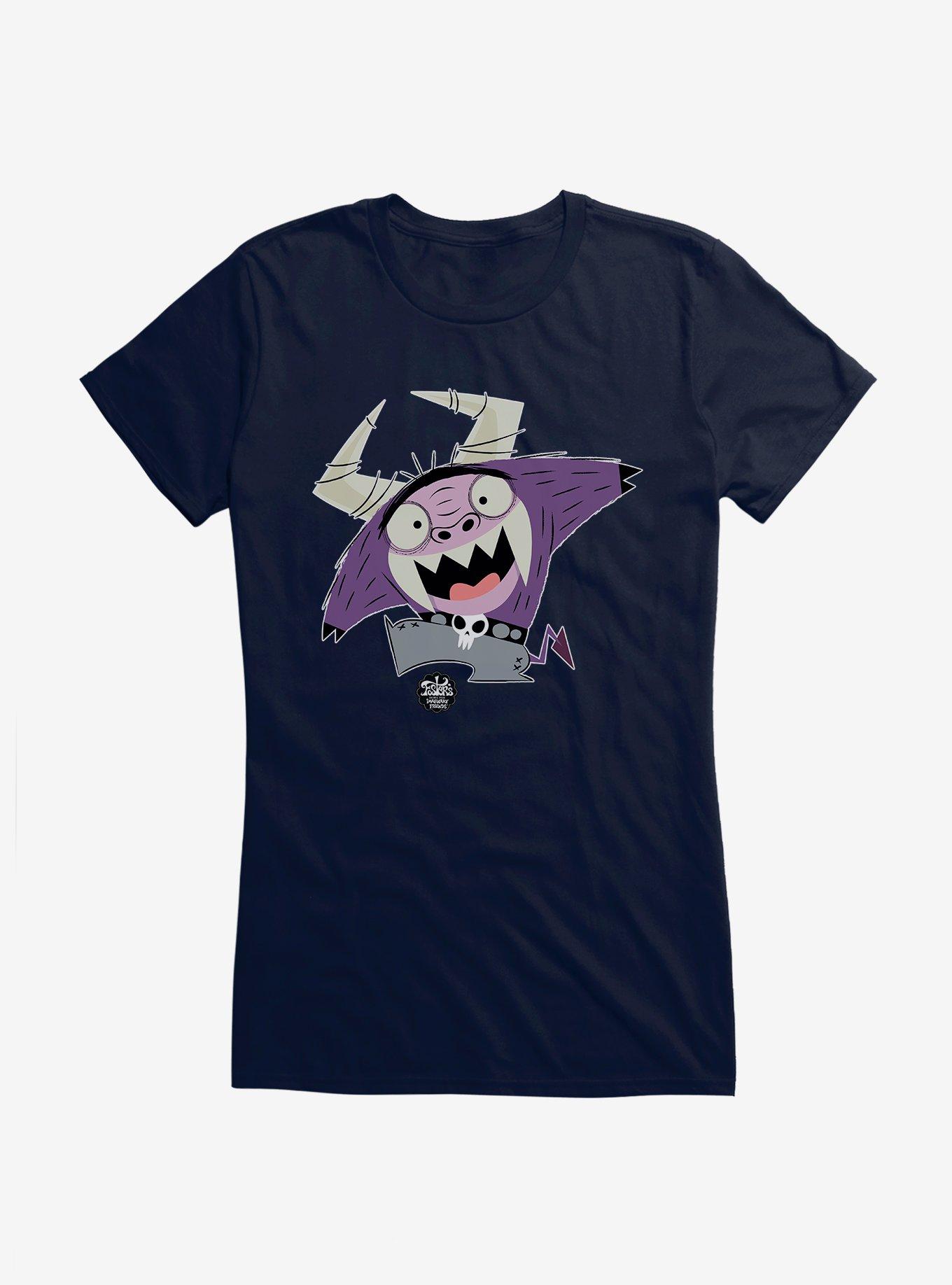 Foster's Home For Imaginary Friends Eduardo Smiling Girls T-Shirt