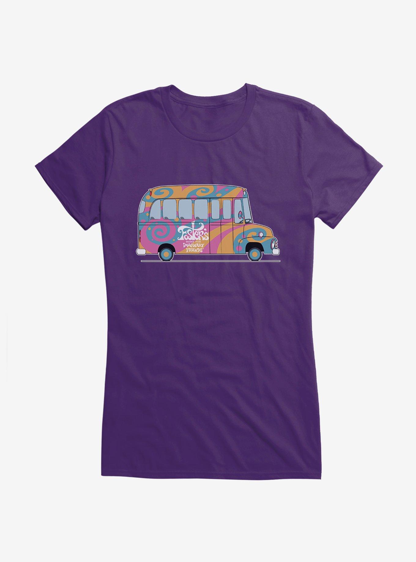 Foster's Home For Imaginary Friends School Bus Girls T-Shirt