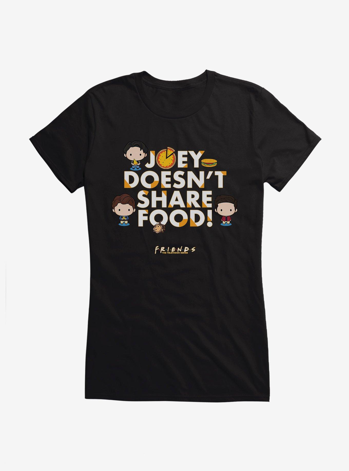 Friends Joey Doesn't Share Food Girls T-Shirt, , hi-res