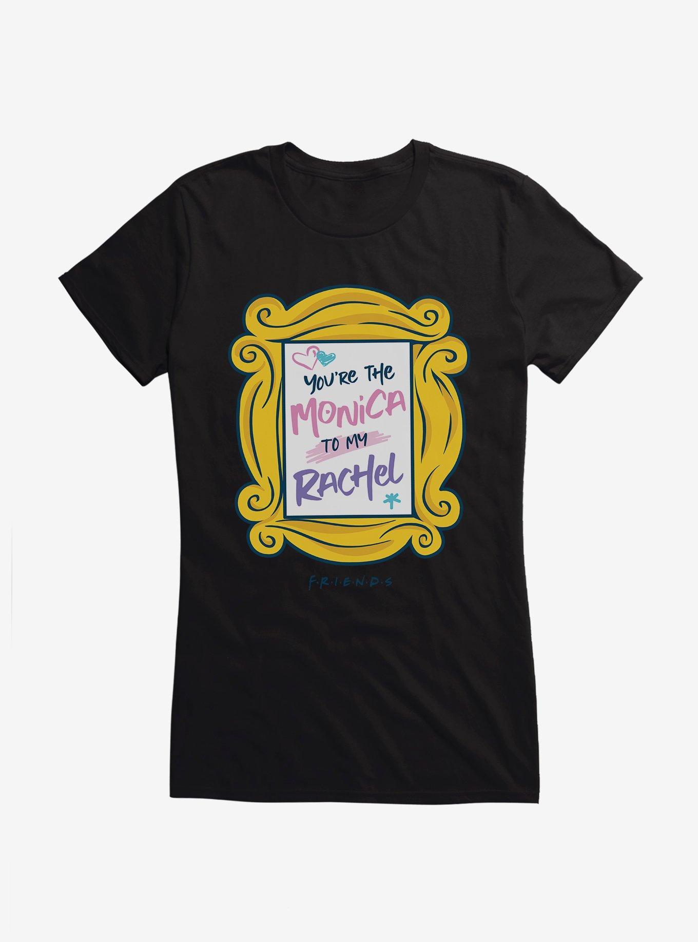 Friends Monica To My Rachel Girls T-Shirt, BLACK, hi-res