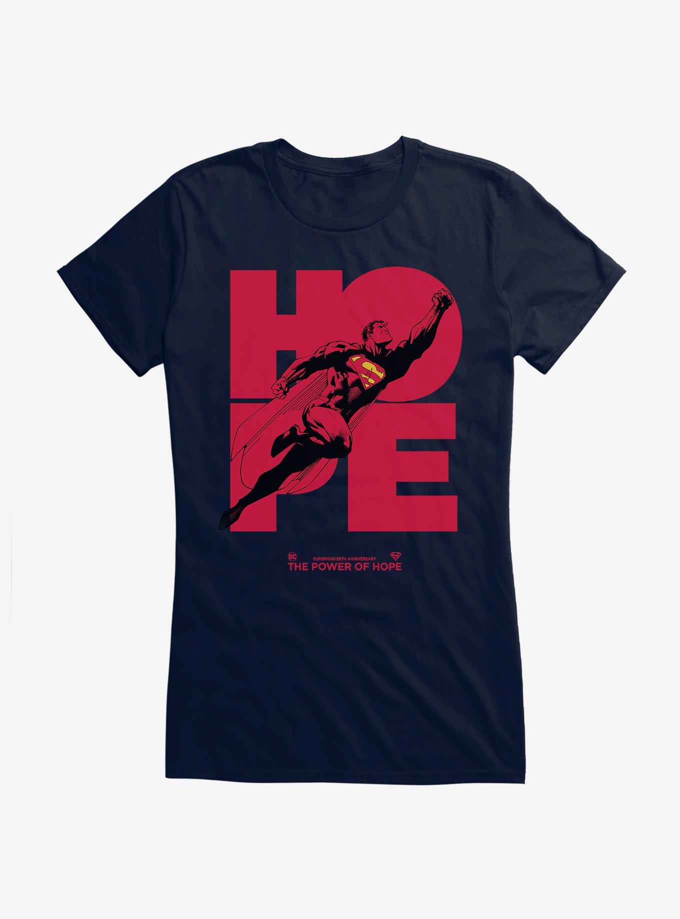 DC Comics Superman 85 Years Hope Girls T-Shirt, , hi-res