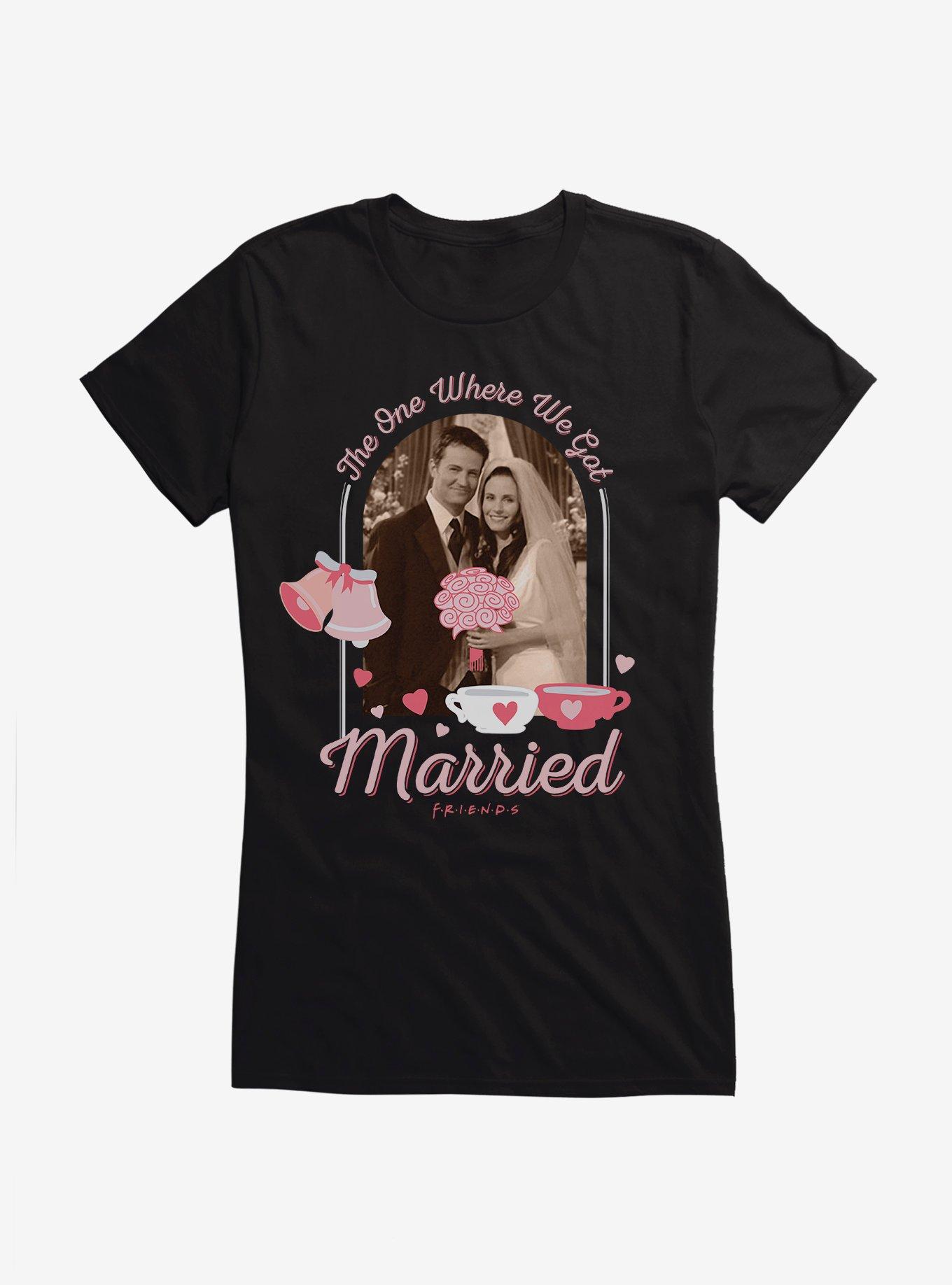 Friends The One Where We Got Married Girls T-Shirt, , hi-res