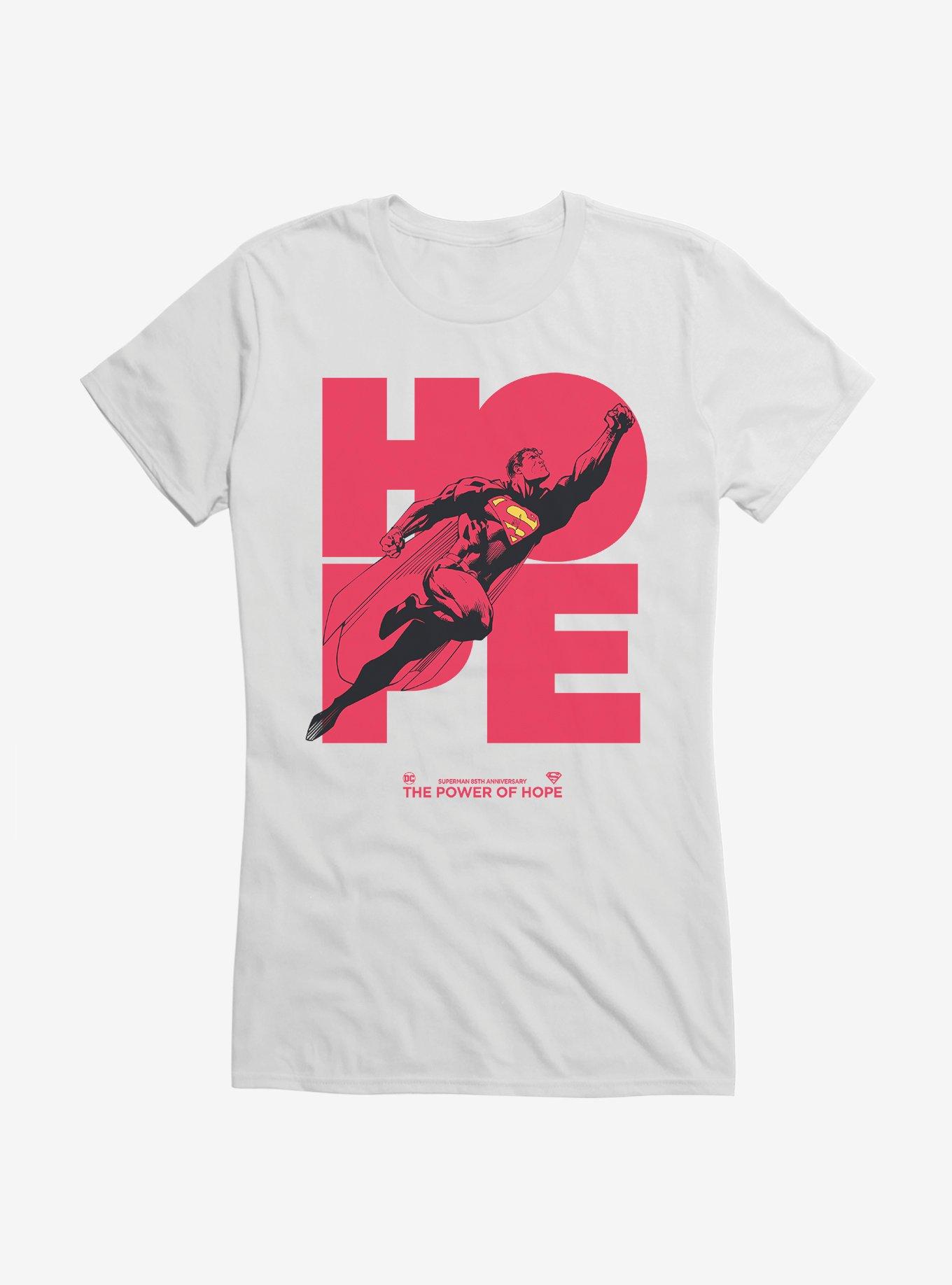 DC Comics Superman 85 Years Hope Girls T-Shirt