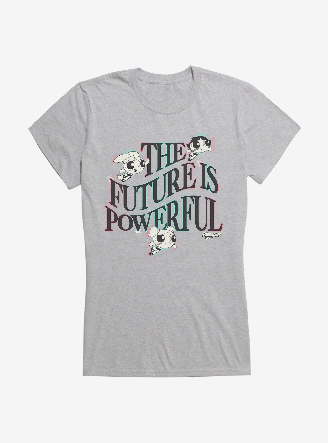 Powerpuff Girls The Future Is Powerful Girls T-Shirt, , hi-res