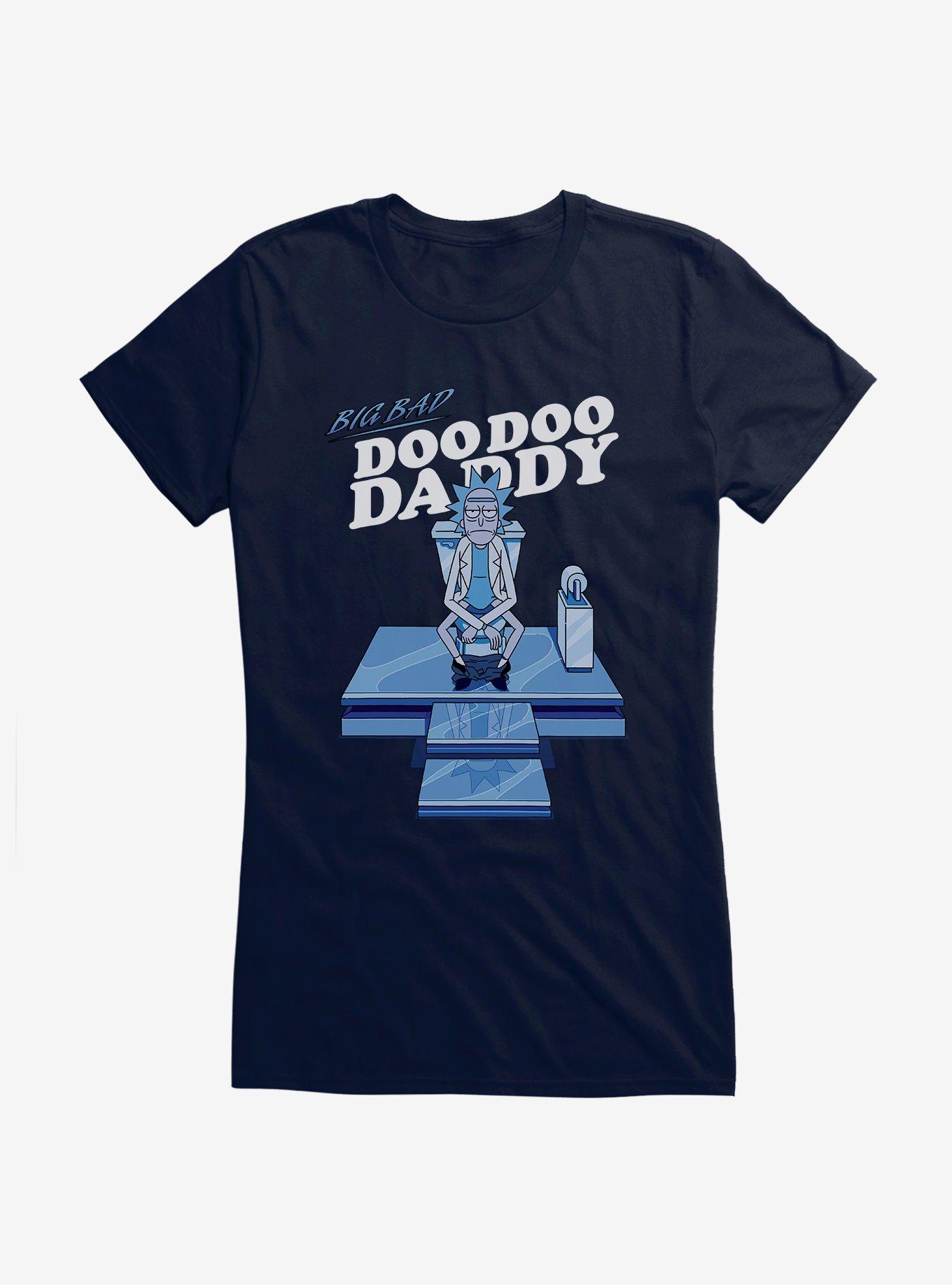 Rick And Morty Doo Doo Daddy Girls T-Shirt