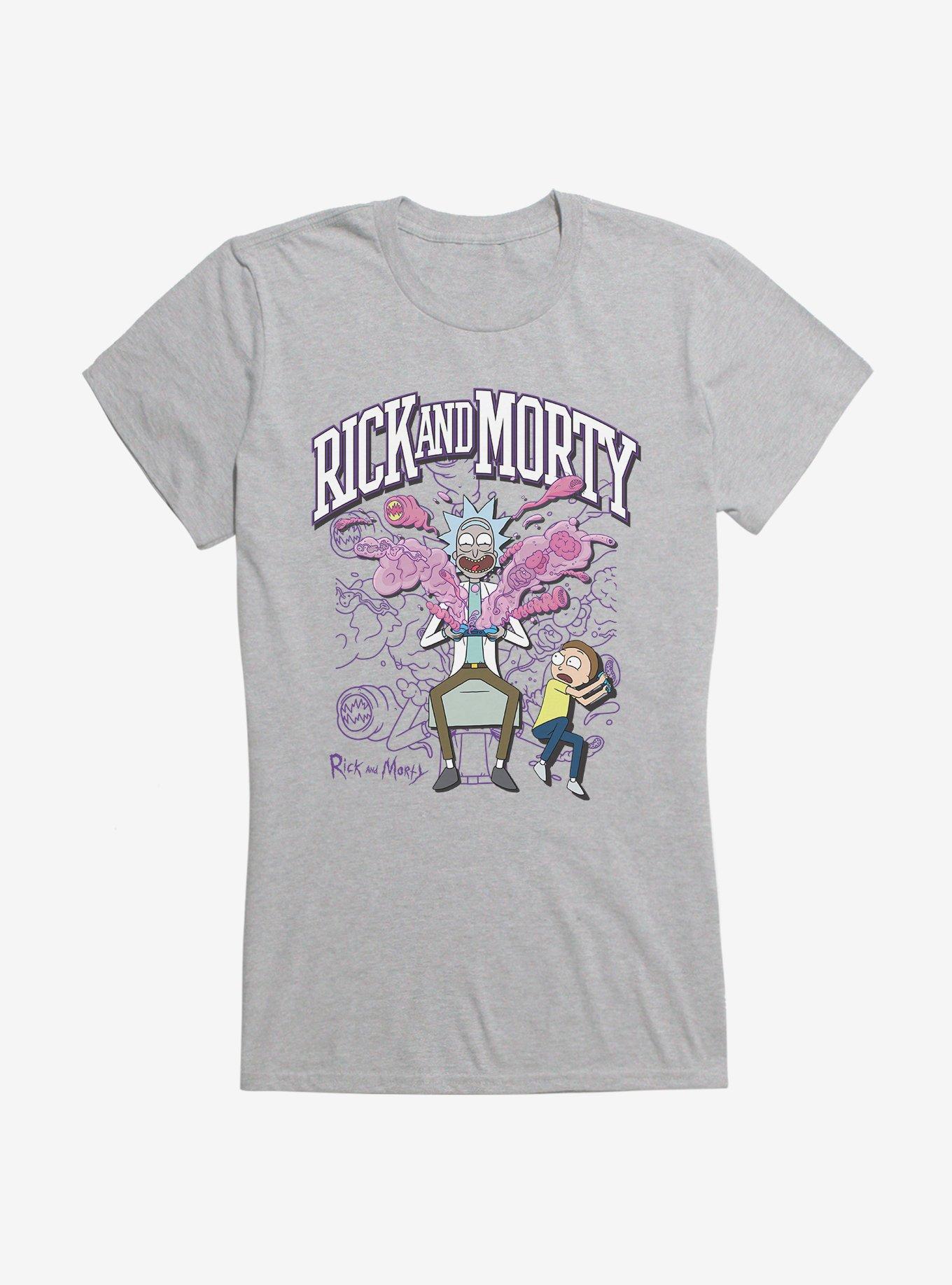 Rick And Morty Gaming Explosion Girls T-Shirt, , hi-res