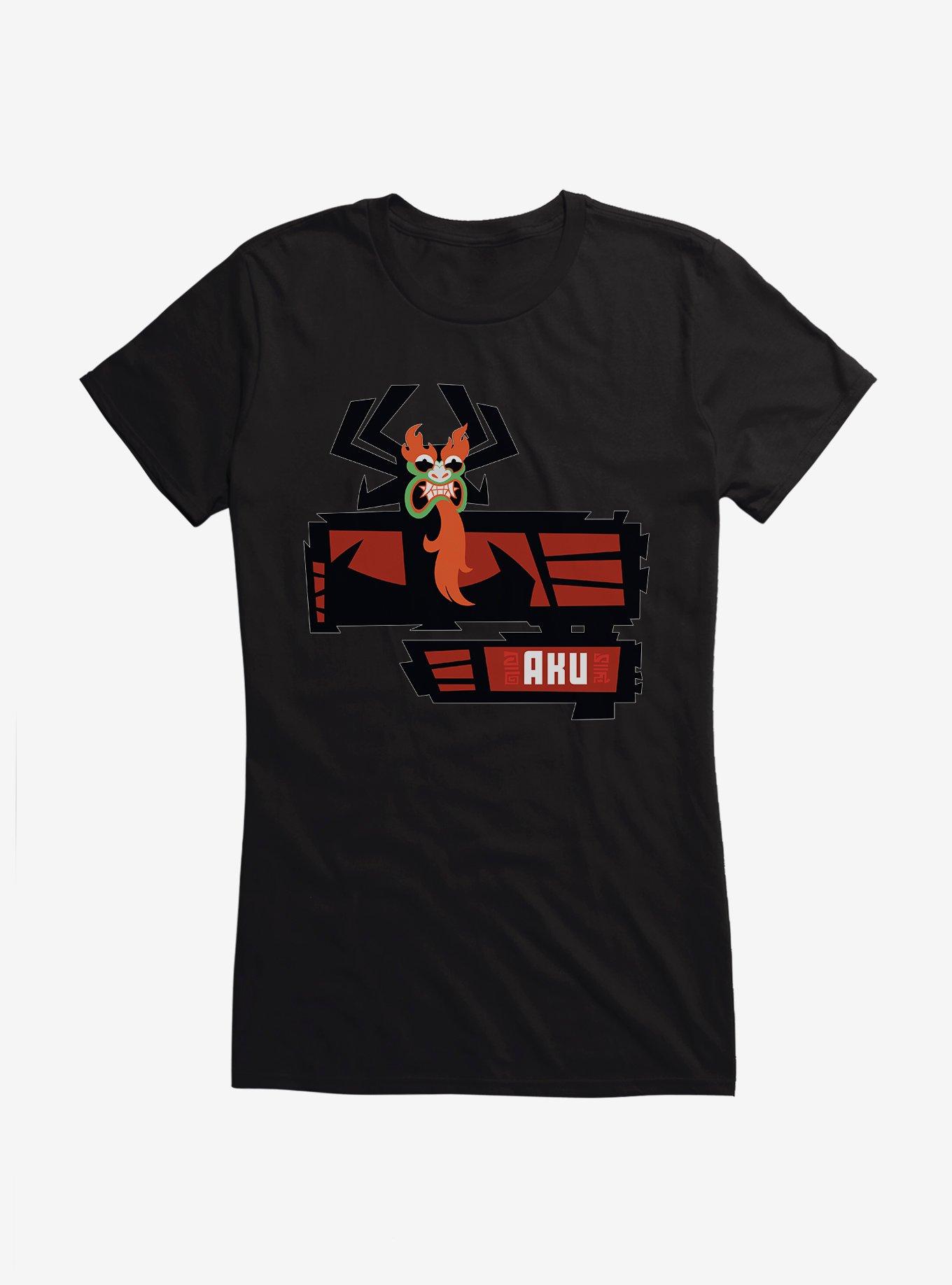 Samurai Jack Our Villain Girls T-Shirt, BLACK, hi-res