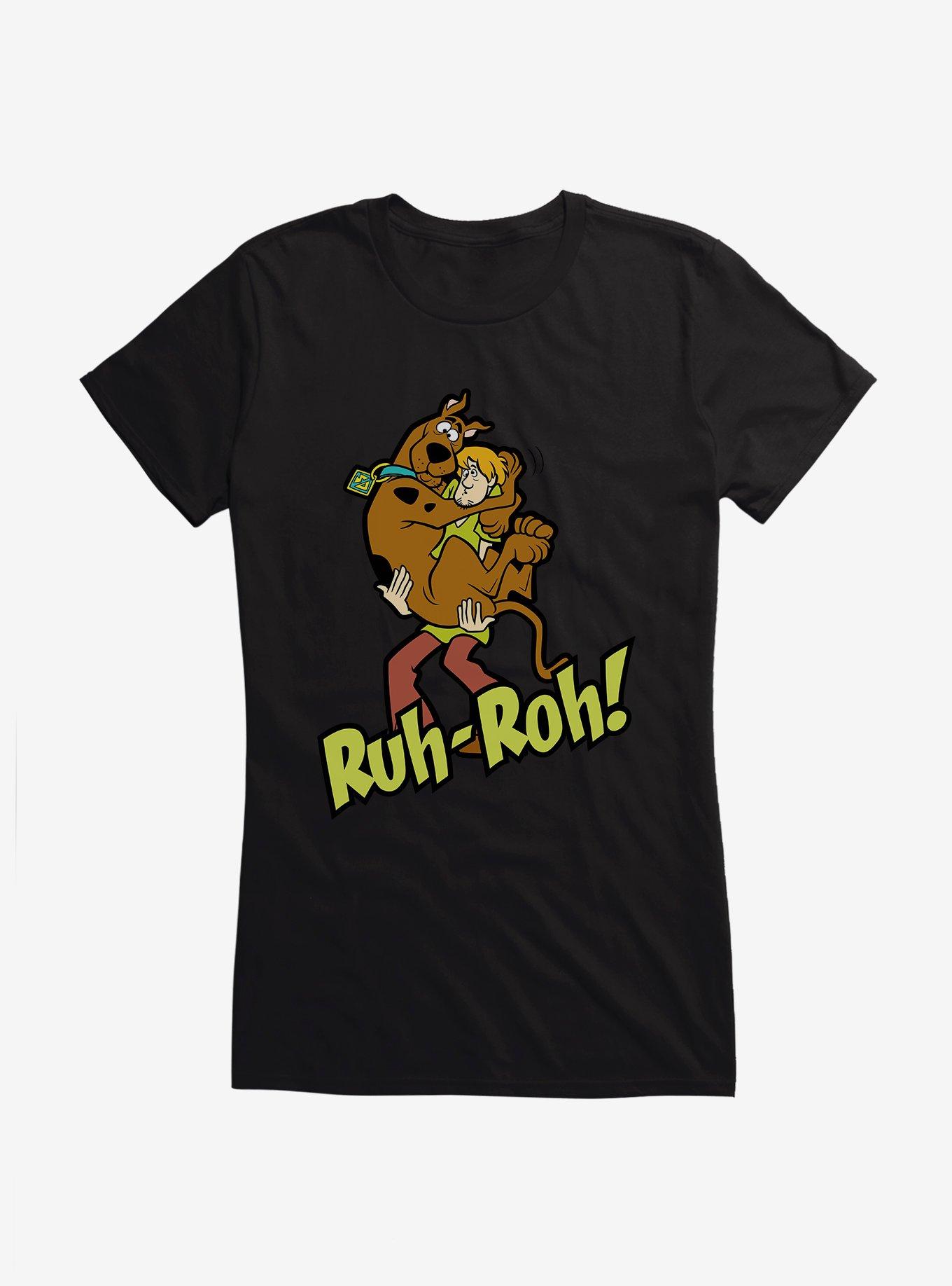 Scooby-Doo Ruh-Roh! Shaggy And Scooby Girls T-Shirt, , hi-res