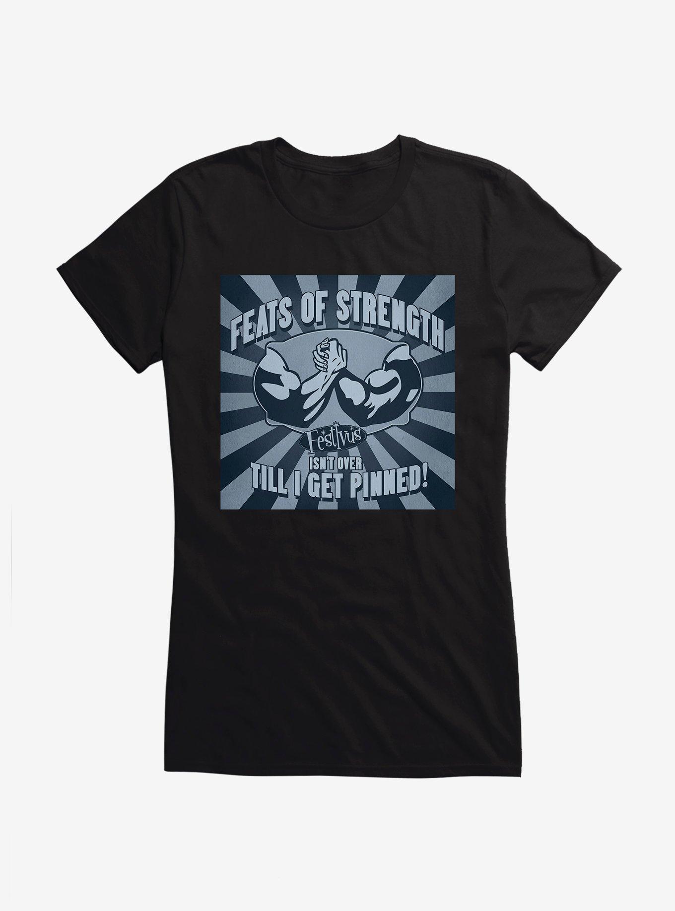 Seinfeld Feats Of Strength Girls T-Shirt, , hi-res