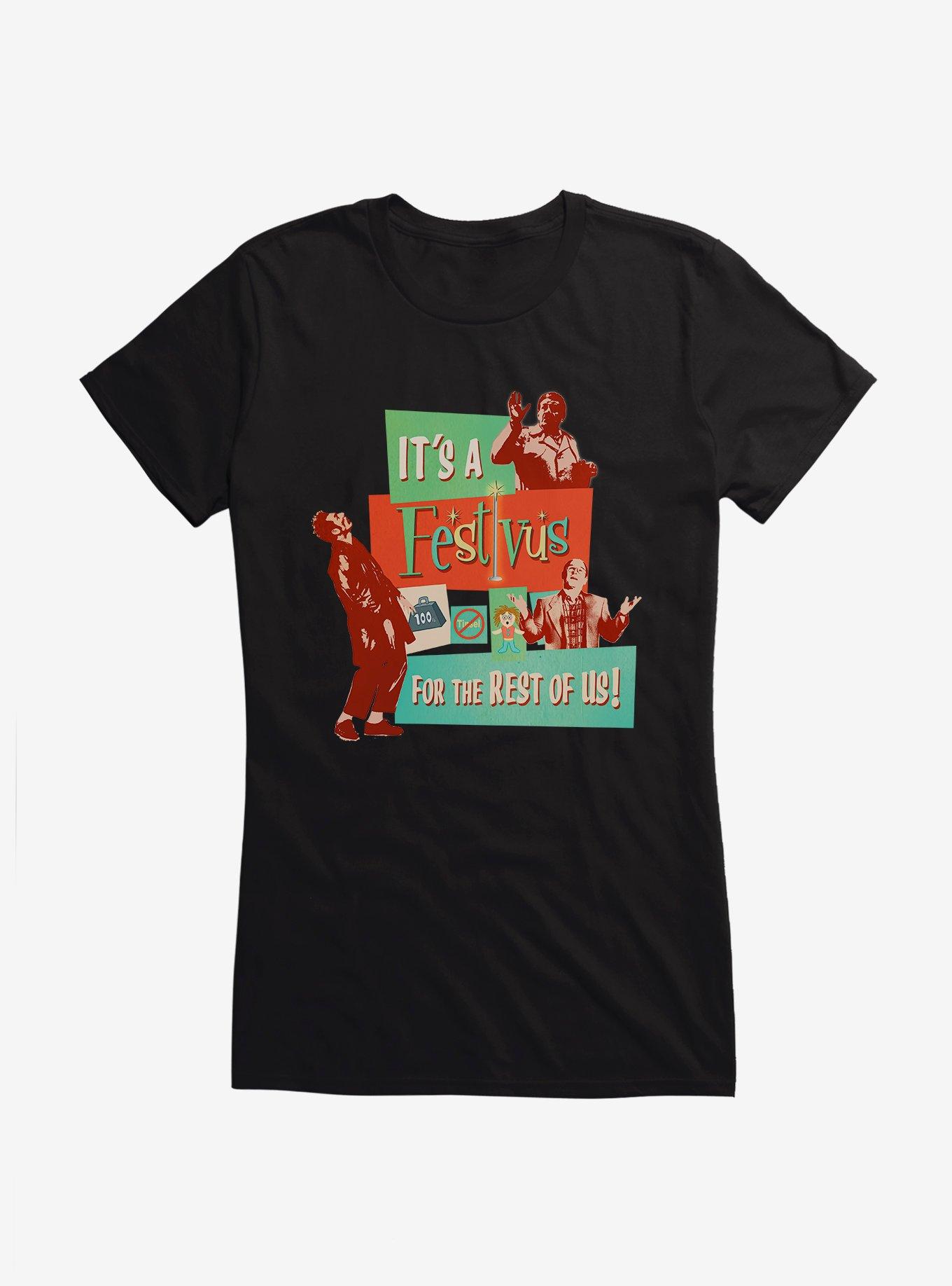 Seinfeld It's A Festivus Girls T-Shirt, , hi-res