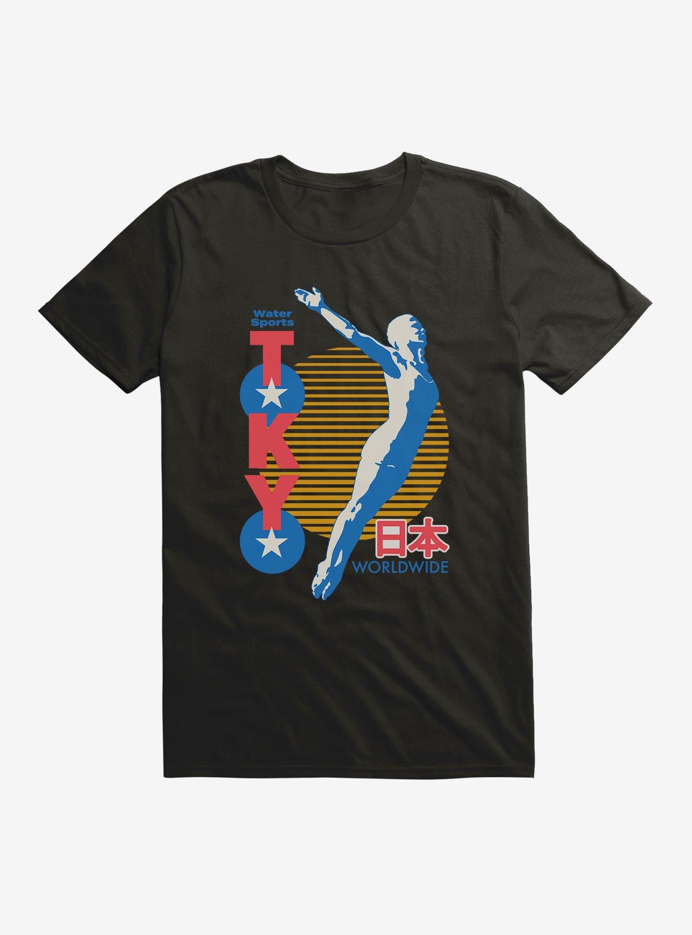 Olympic Water Sports Tokyo Worldwide T-Shirt