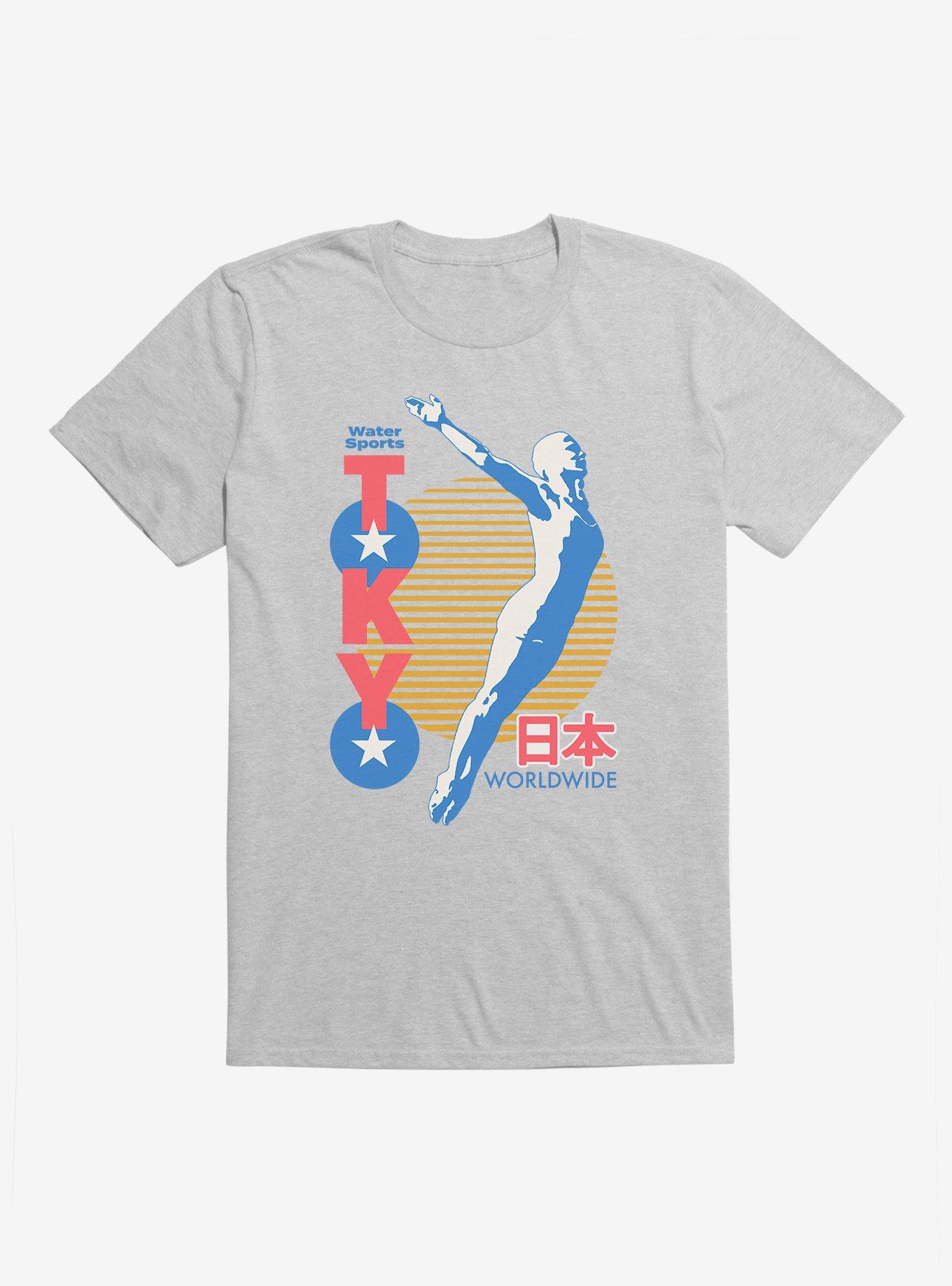 Olympic Water Sports Tokyo Worldwide T-Shirt, , hi-res