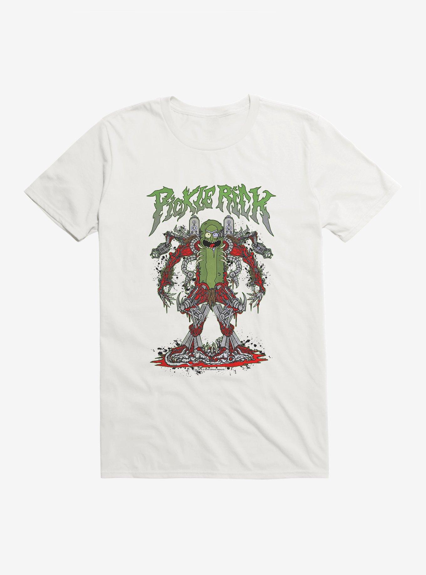 Rick and Morty Pickle Rick Robot T-Shirt