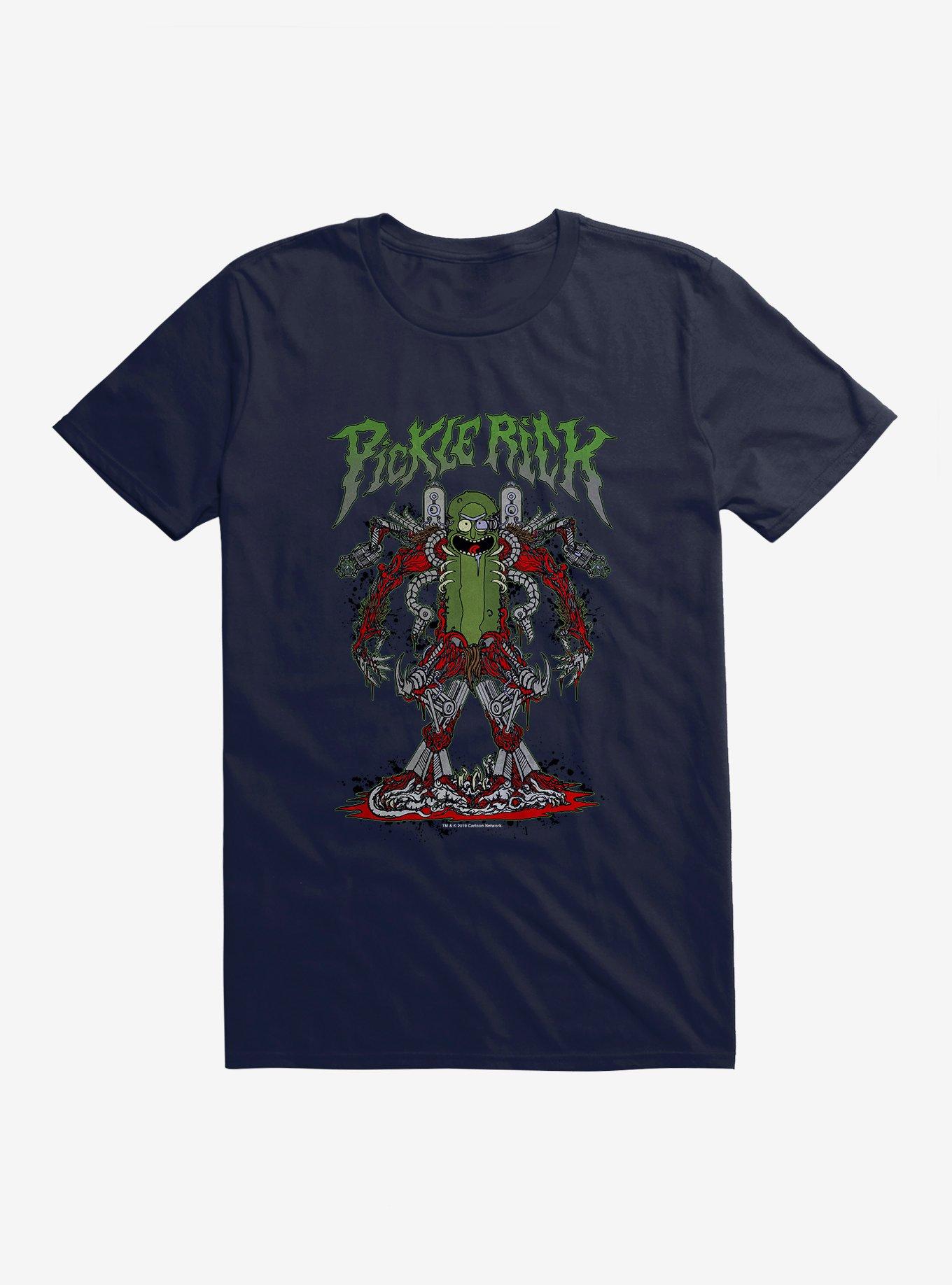 Rick and Morty Pickle Rick Robot T-Shirt