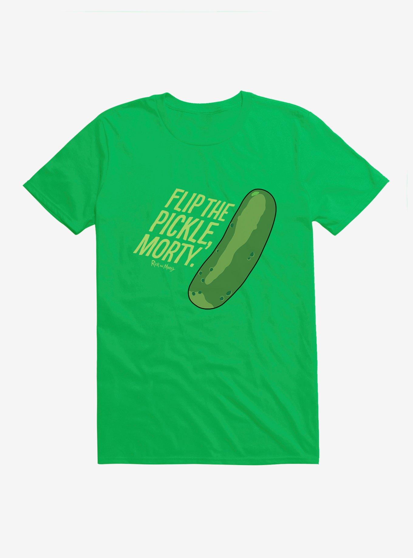 Rick And Morty Flip The Pickle, Morty T-Shirt