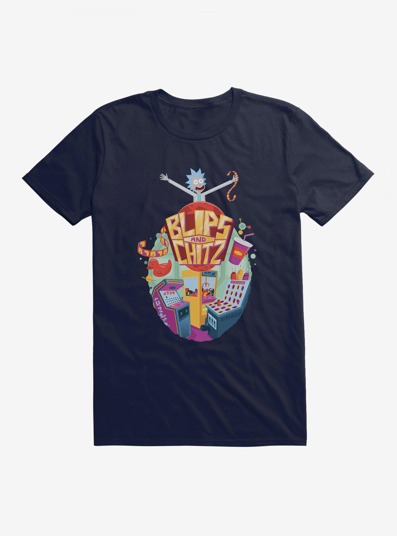 Rick and Morty Blips and Chitz T-Shirt, , hi-res