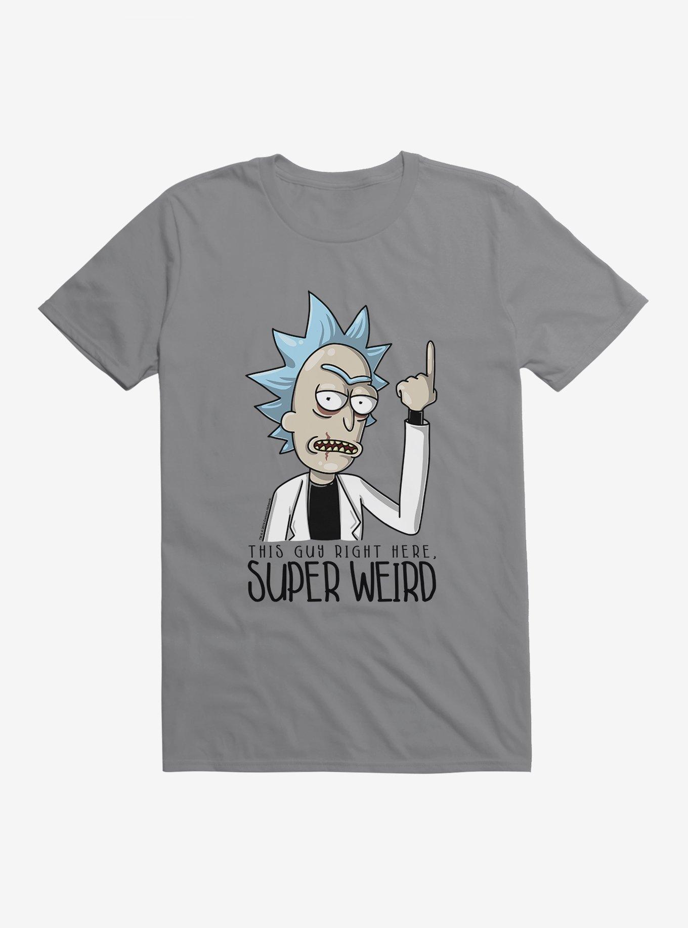 Rick And Morty Super Weird T-Shirt, , hi-res