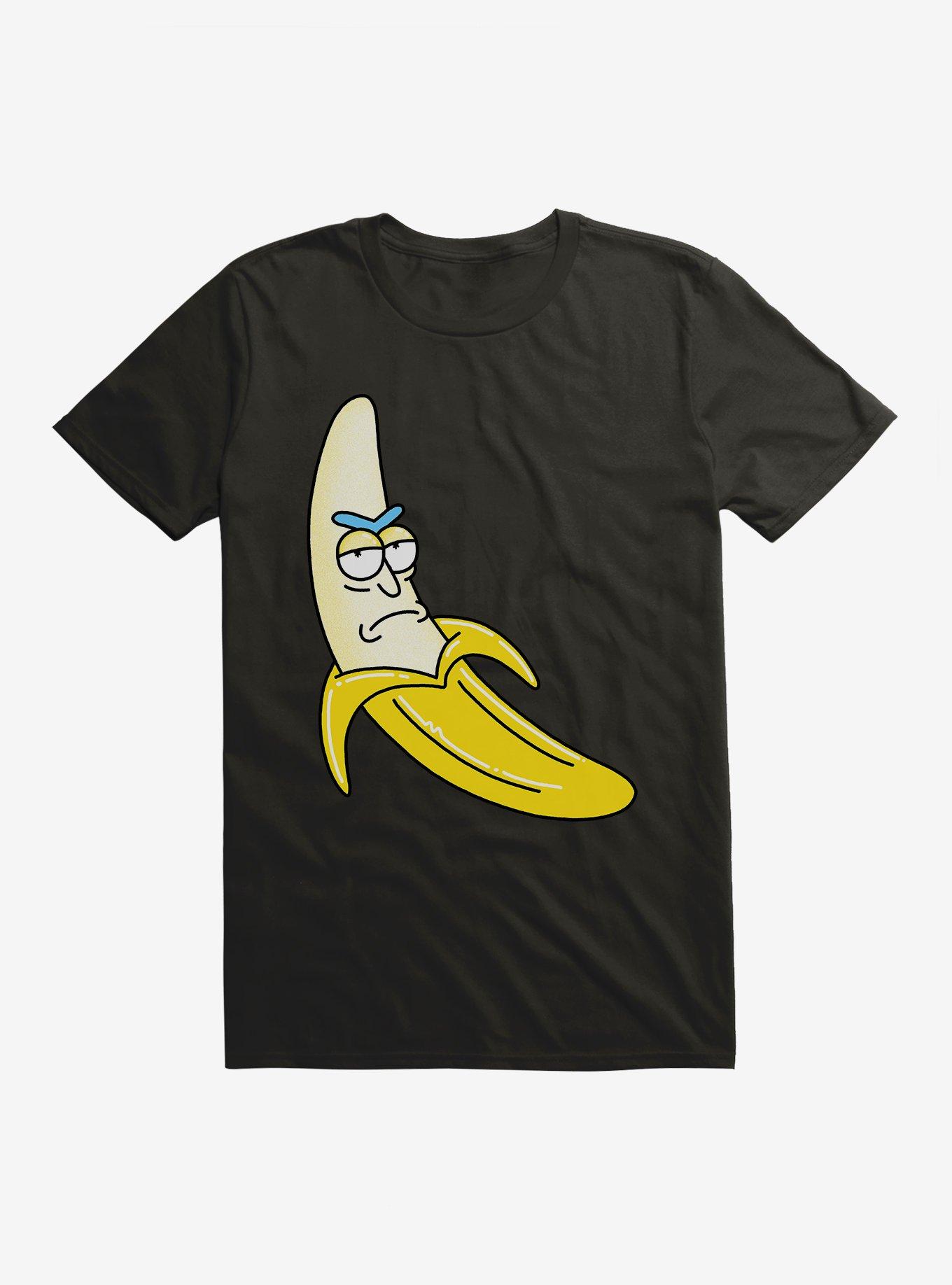 Rick And Morty Banana Rick T-Shirt, BLACK, hi-res