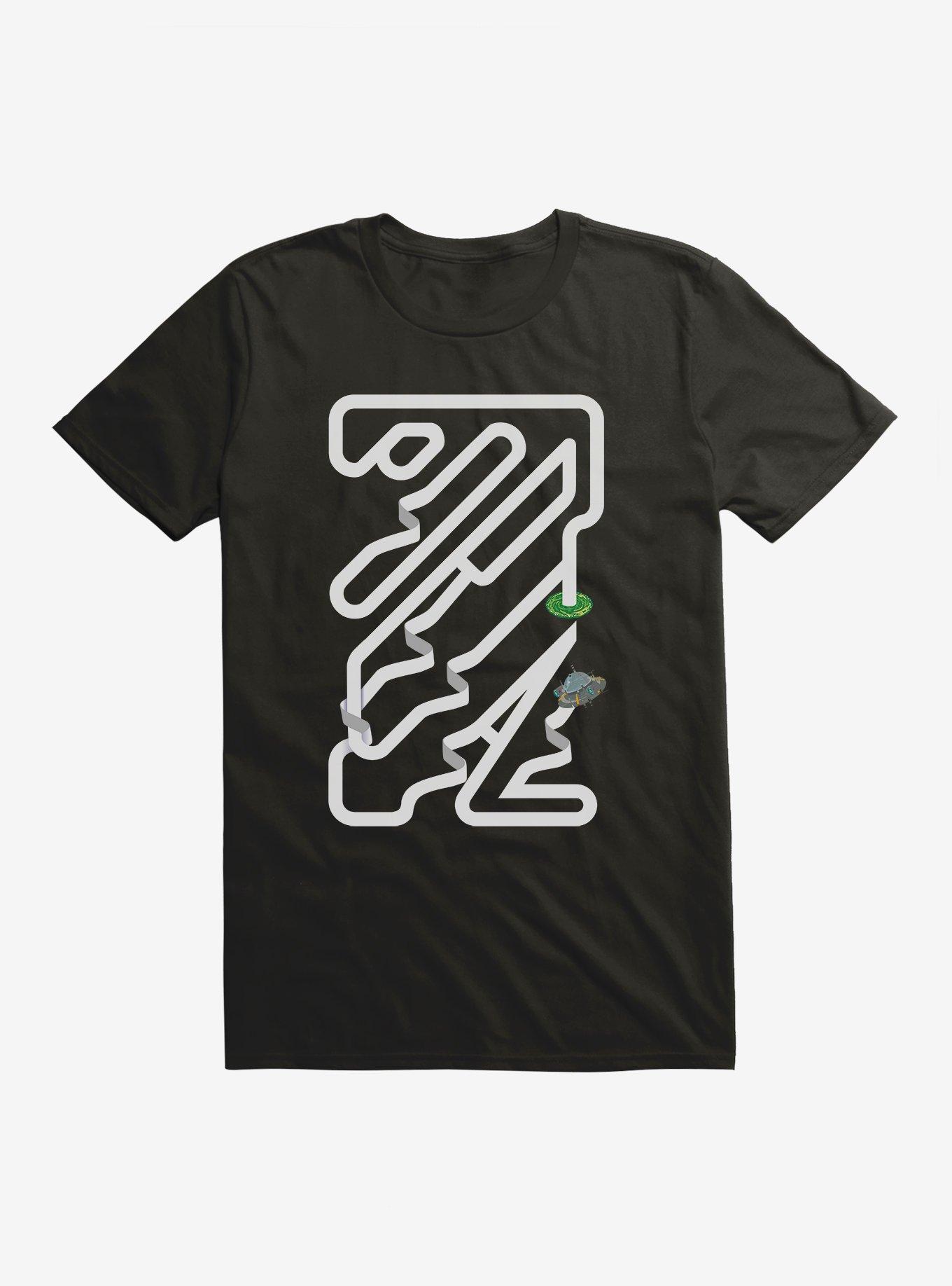 Rick And Morty Portal Glitch T-Shirt, , hi-res