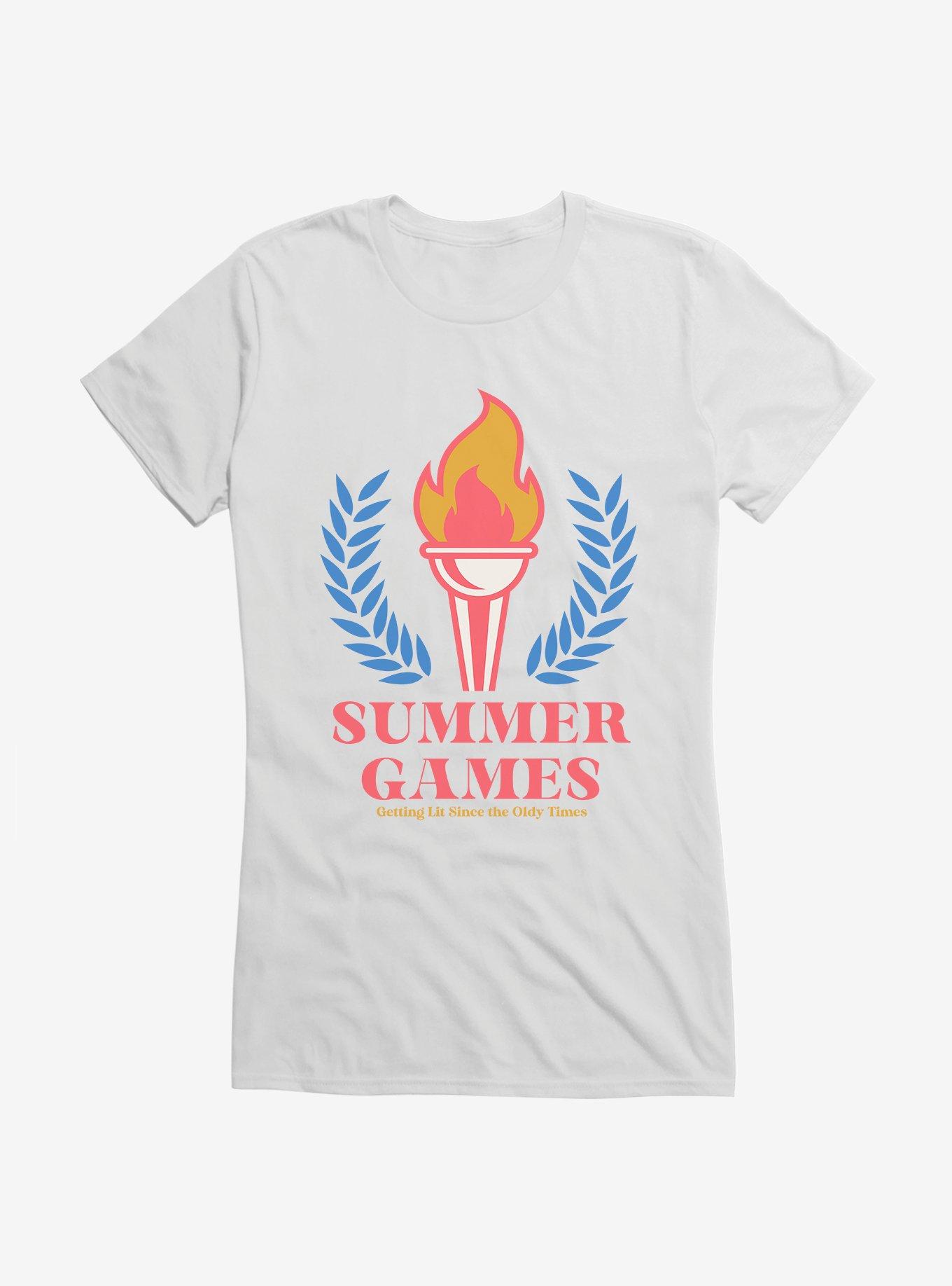 Olympic Lit Since The Oldy Times Girls T-Shirt