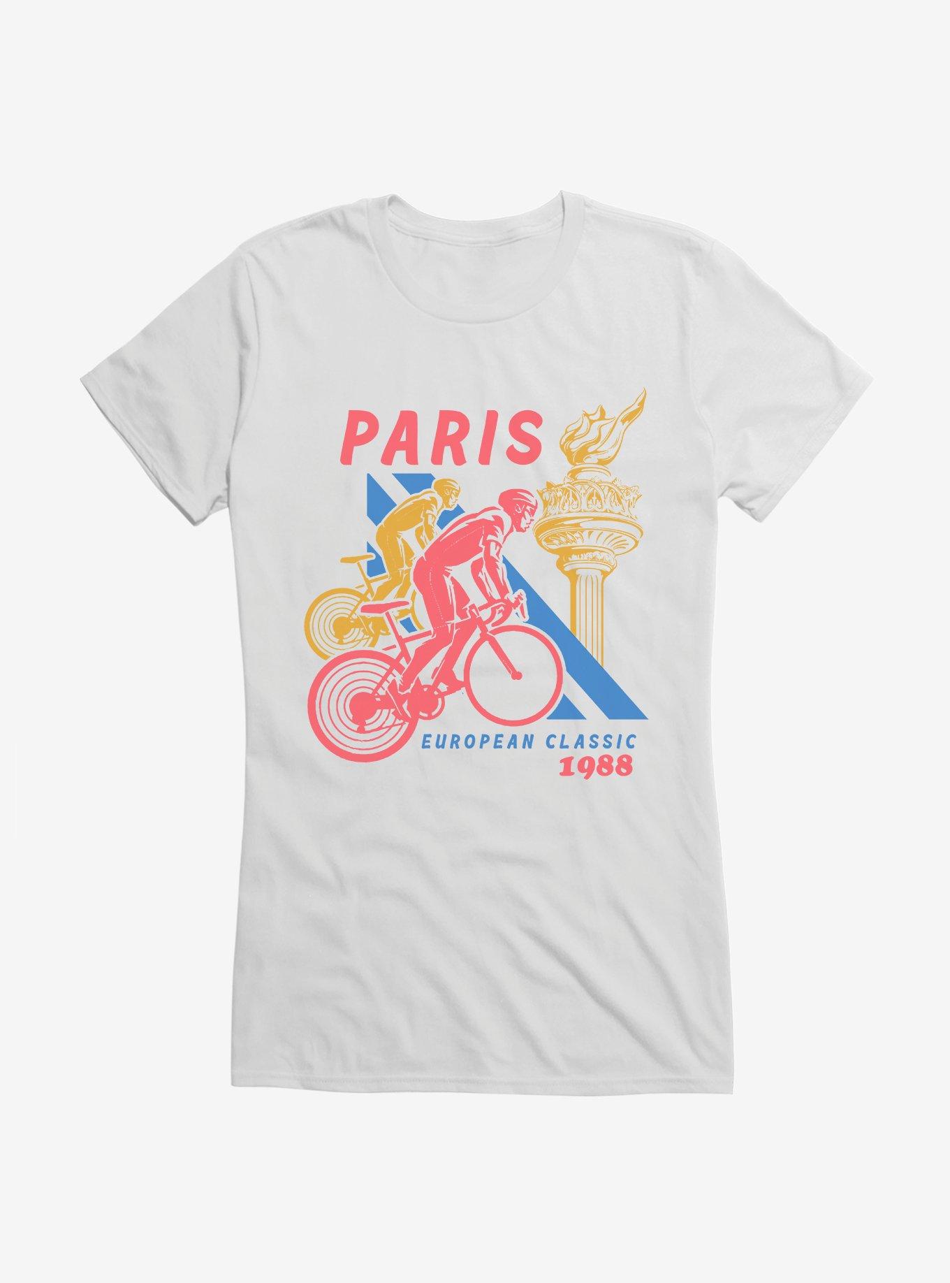 Olympic Cycling Paris 1988 Girls T-Shirt