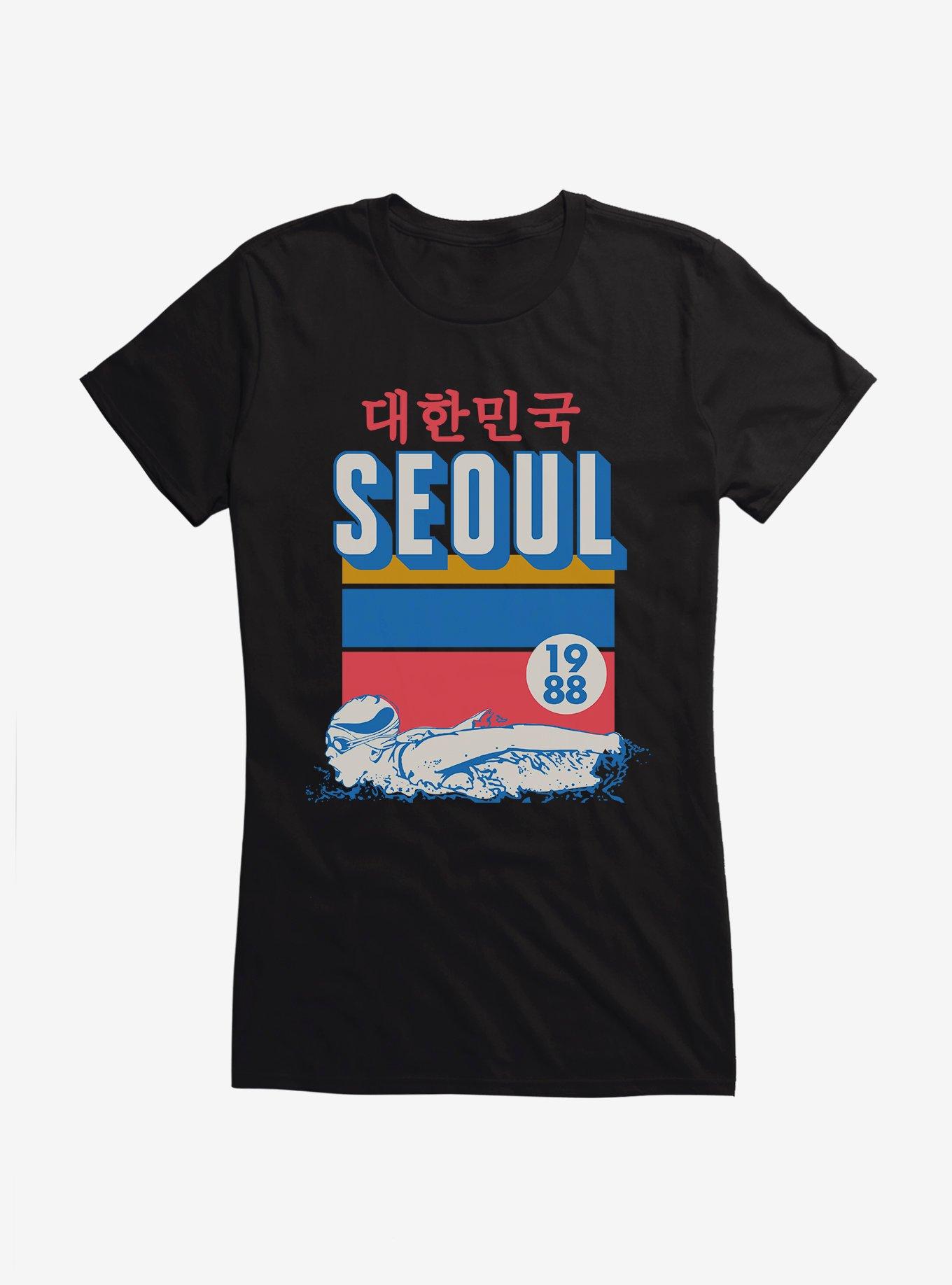Olympic Swimming Seoul 1988 Girls T-Shirt, , hi-res